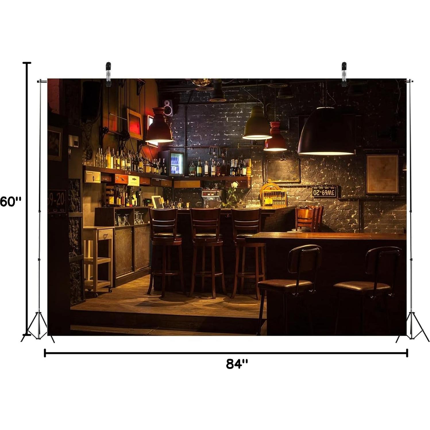 Backdrop de Tela Poliester Loccor 213x152cm Fiesta Pub