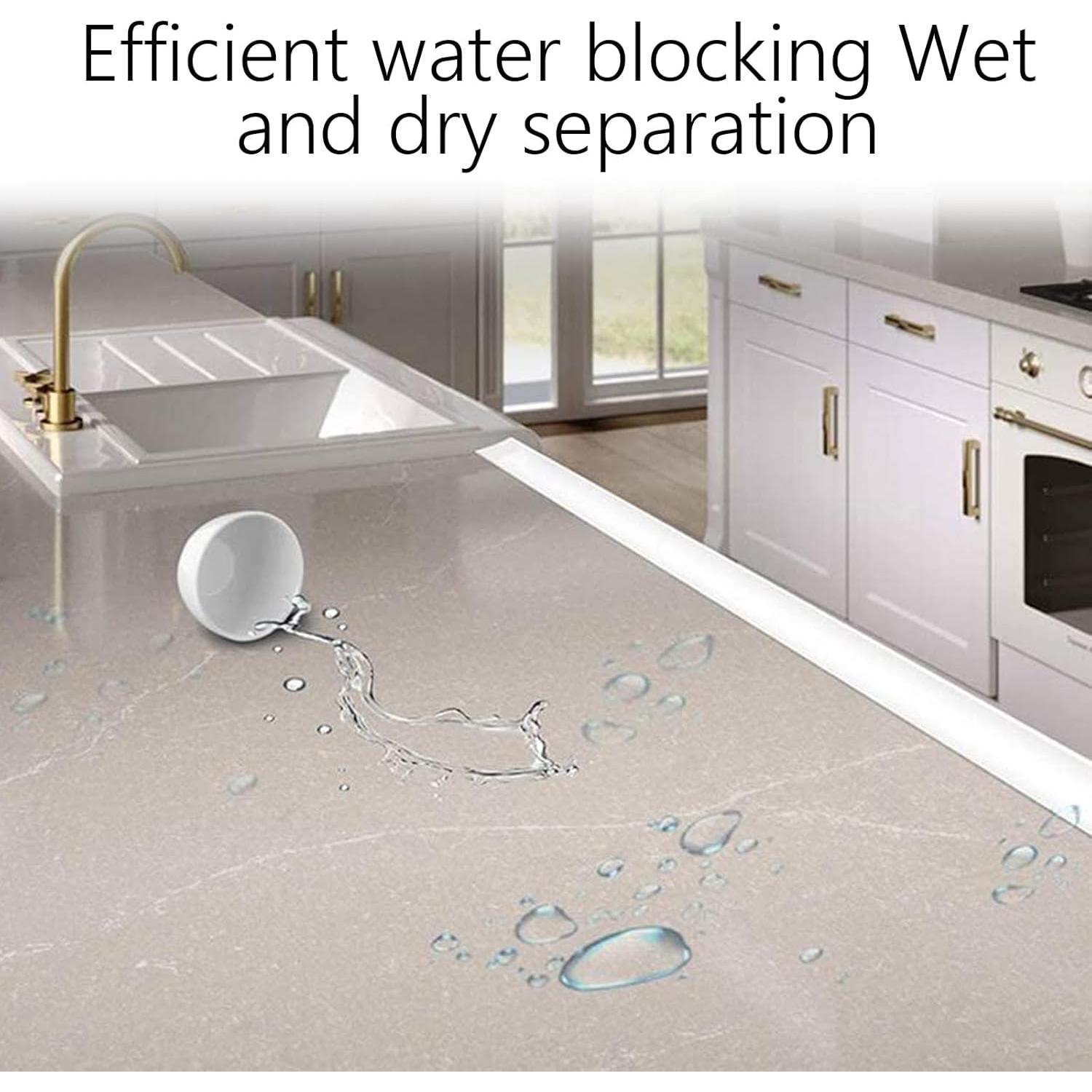 Barrera de Agua Frantie de Silicona 170 cm para Fregadero