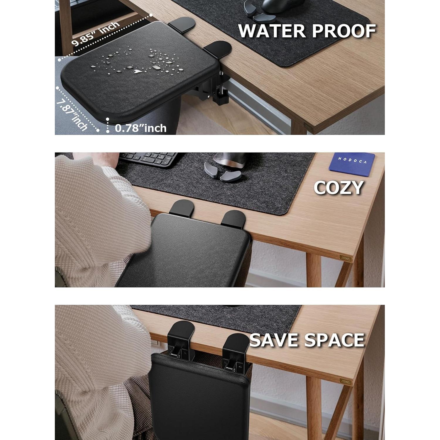 Reposabrazos Ergonómico NODOCA para Escritorio Plegable 1 pieza