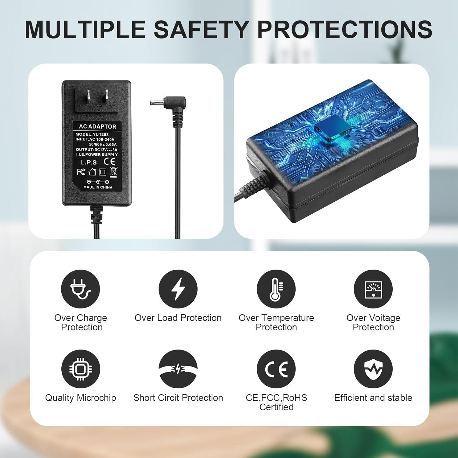 Cargador 12V 3A COOLM para Jumper Ezbook 2 3 X3 X4