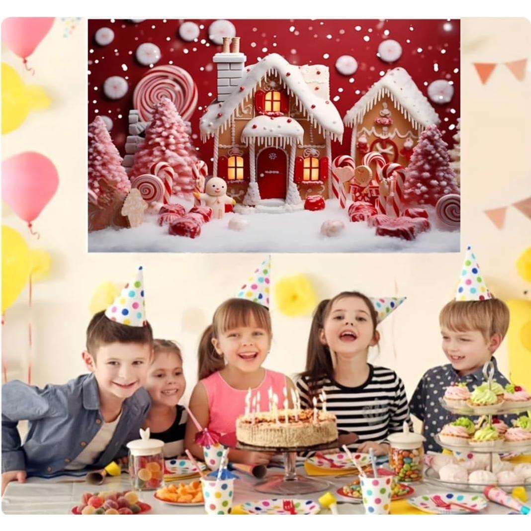 Fondo de Fotografía Navideño Vinilo 210x150cm MIXIANG