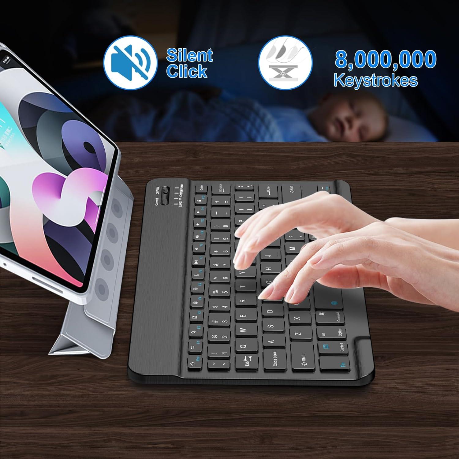 Teclado Bluetooth NOOX para iPad y Tablets - Ligero y Portátil