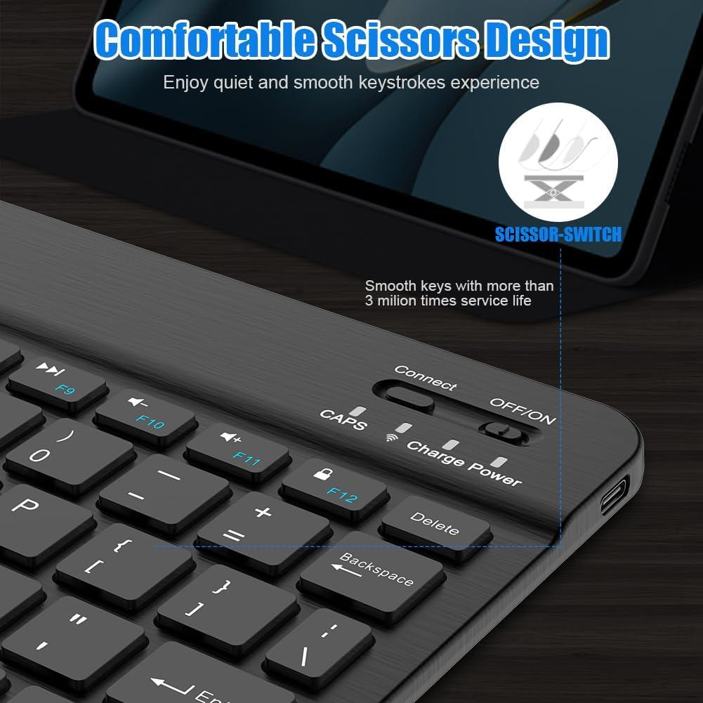 Teclado Bluetooth NOOX para iPad y Tablets - Ligero y Portátil