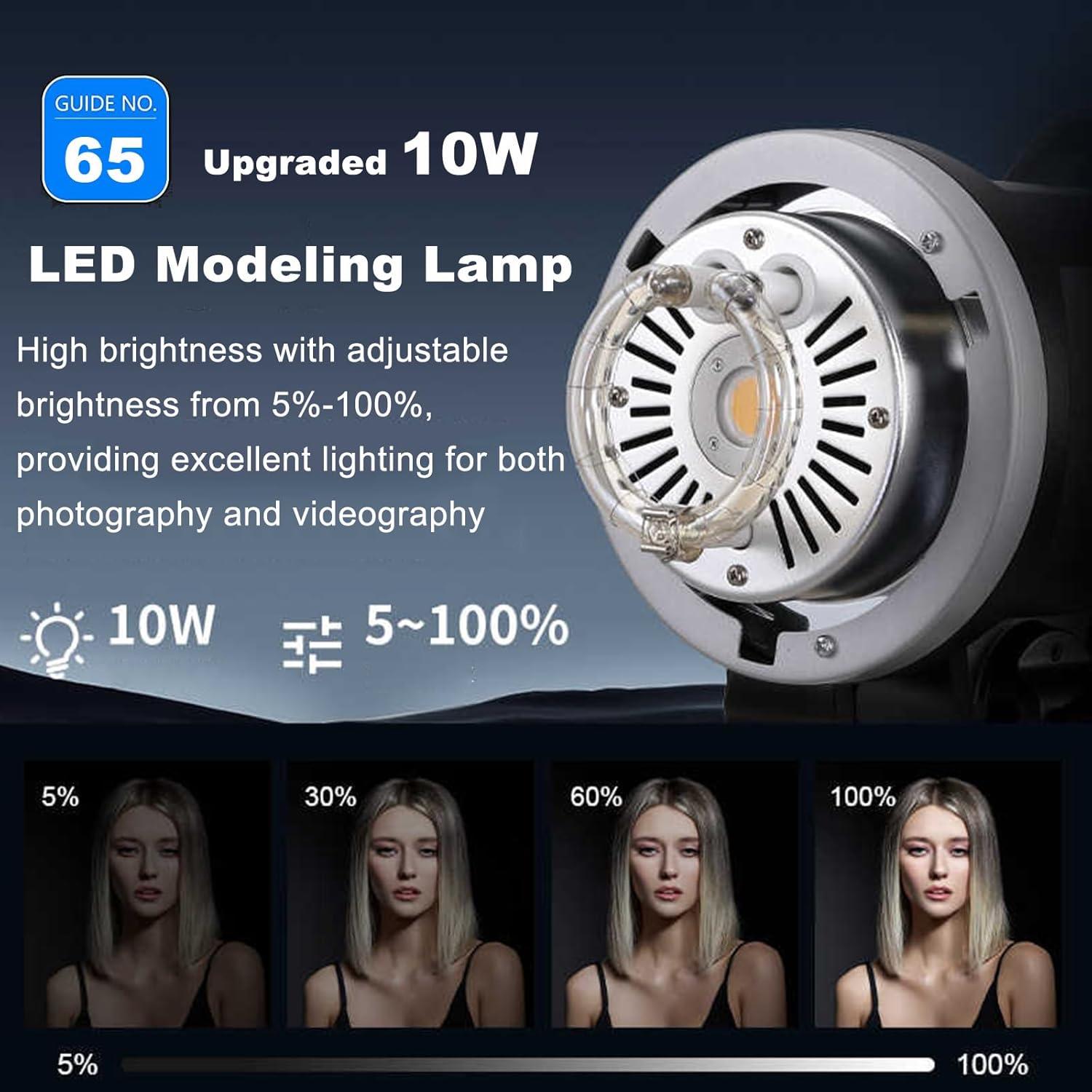 Kit de Fotografía Godox SK400IIV 2Pcs 800Ws con Softbox y Soportes