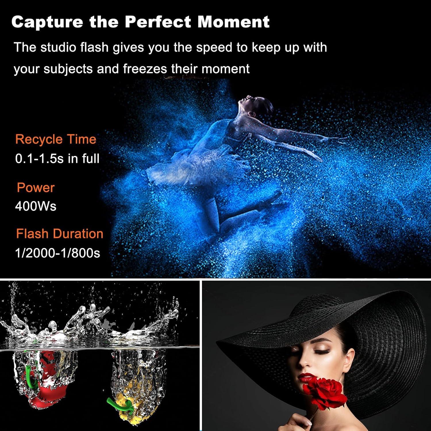 Kit de Fotografía Godox SK400IIV 2Pcs 800Ws con Softbox y Soportes