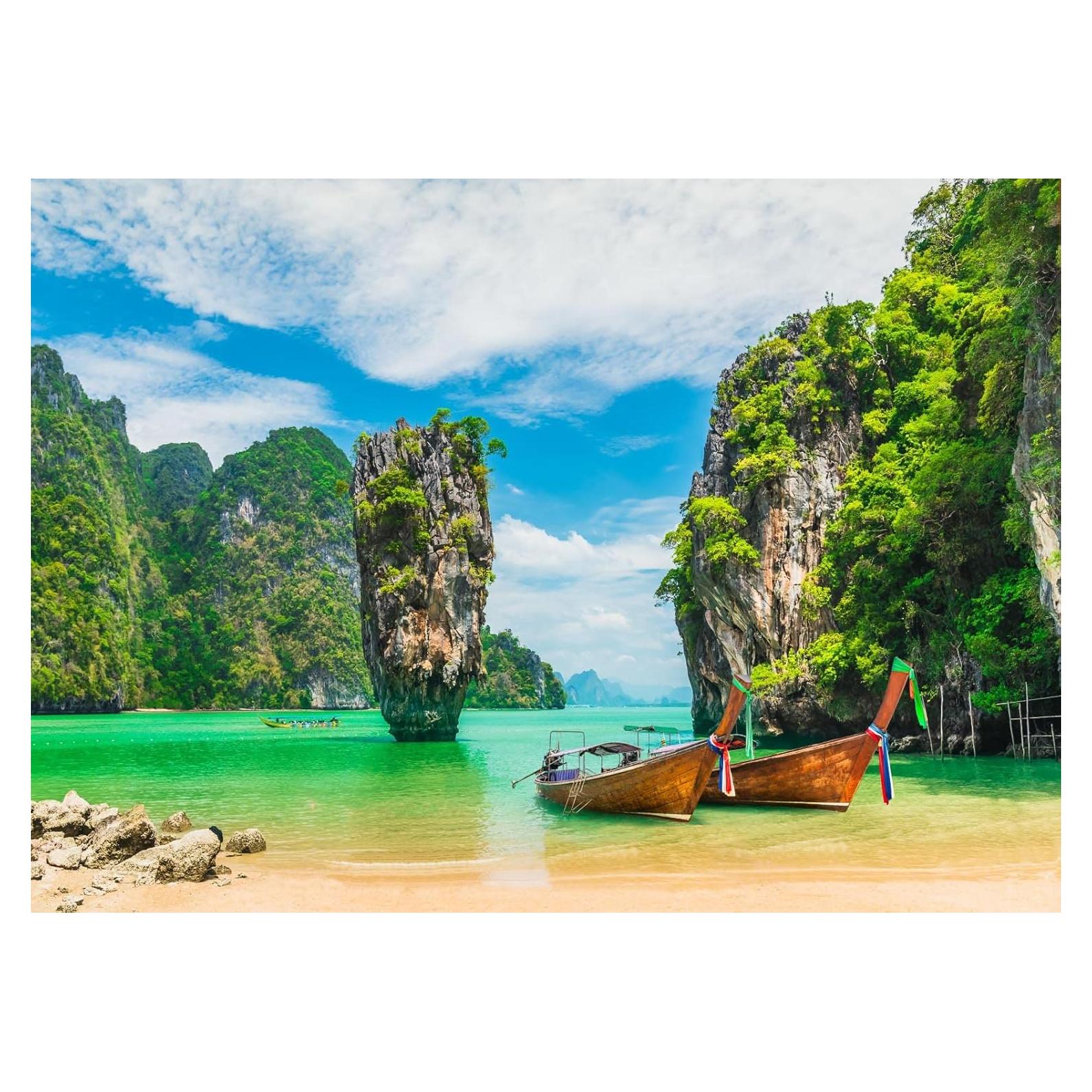 Fondo Fotográfico 7x5ft Loccor Poliester Tailandia Playa