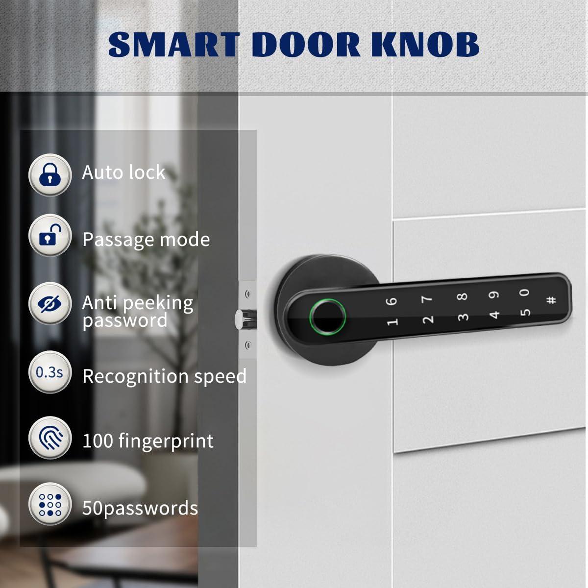 Cerradura Biométrica Bijialock con Huella Dactilar y Teclado