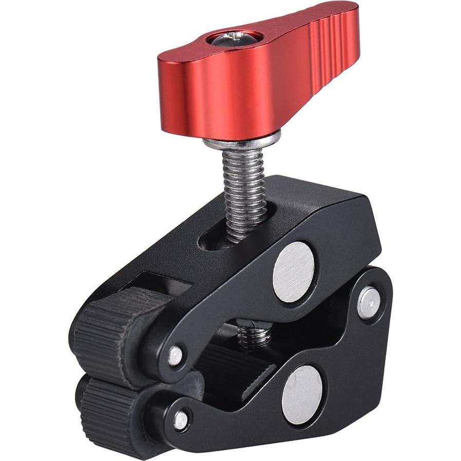 Pinza Super Andoer 1/4 y 3/8 para Accesorios de Cámara