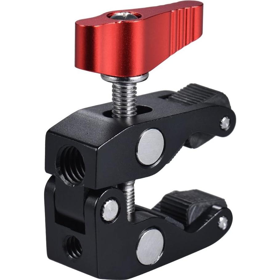 Pinza Super Andoer 1/4 y 3/8 para Accesorios de Cámara