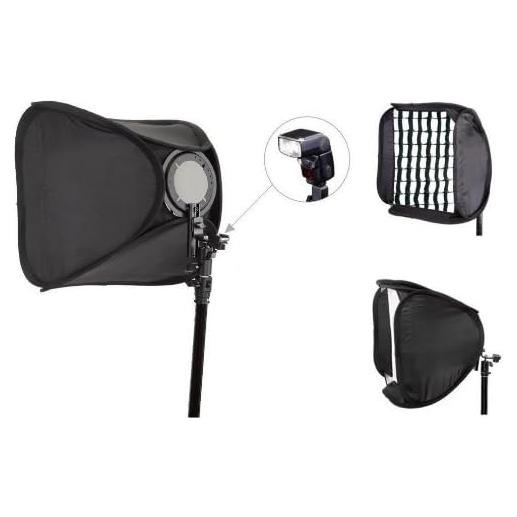 Softbox Difusor de Flash 60cm Ardinbir Studio para Fotografía