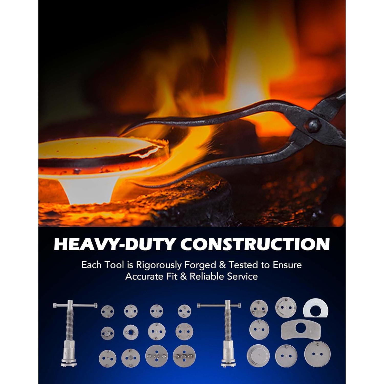 Juego de Herramientas para Caliper de Freno Orion 24 Pzas