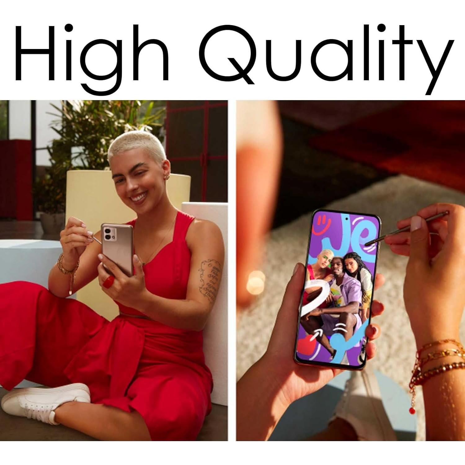 Lápiz Óptico LiXiongBao para Moto G Stylus 2023 Oro Rosa