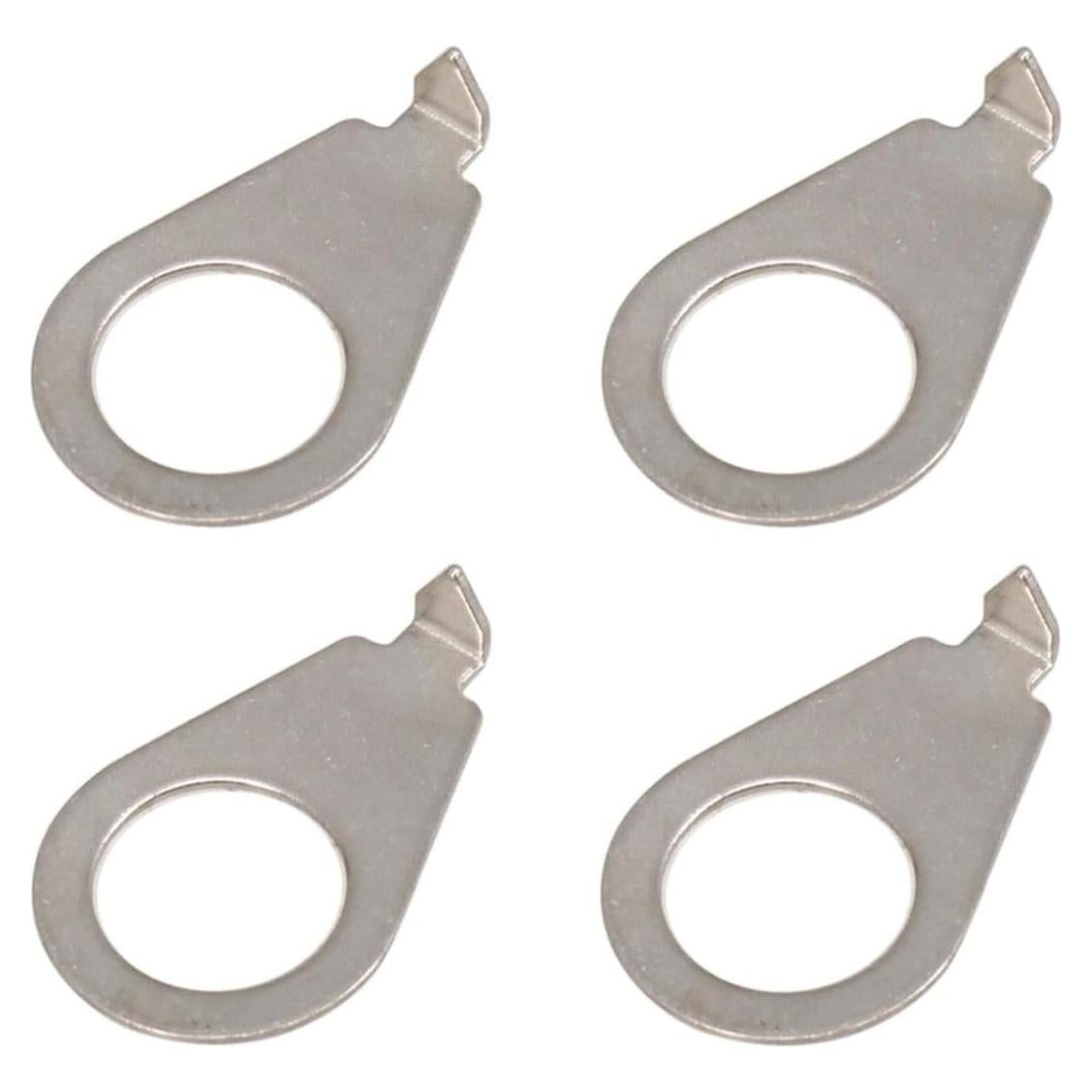 Paquete de 4 Puntas de Guitarra CCeCCe 9.7mm Cromo Níquel