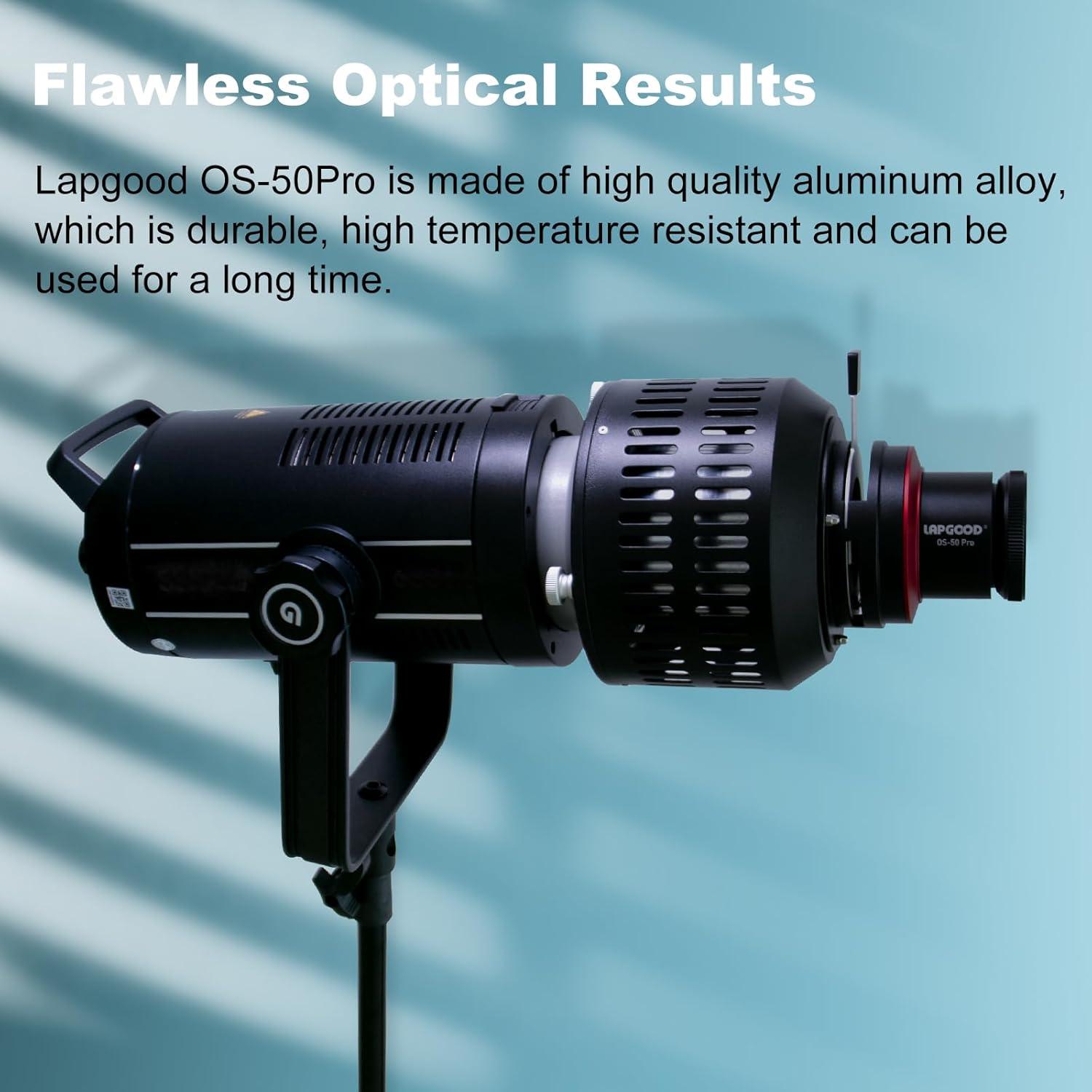 Snoot Óptico Cónico Bowens Lapgood OS-50Pro para Estudio