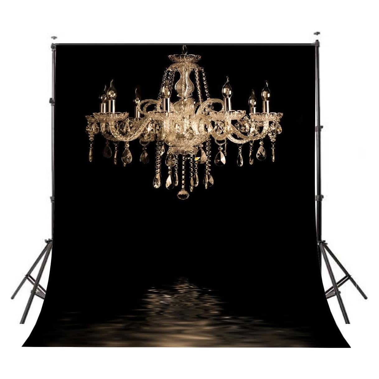 Fondo de Fotografía 213x152 cm LYLYCTY con Candelabros