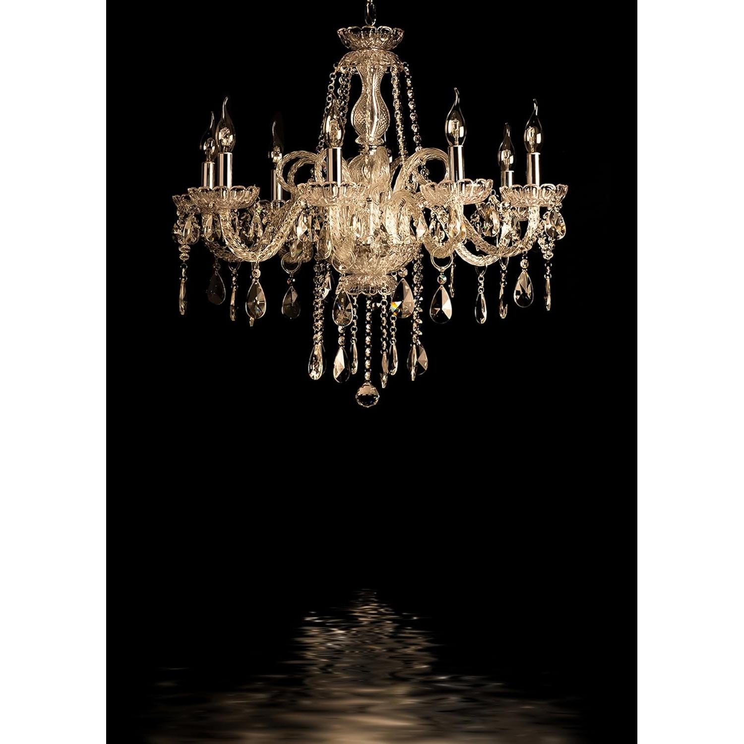 Fondo de Fotografía 213x152 cm LYLYCTY con Candelabros