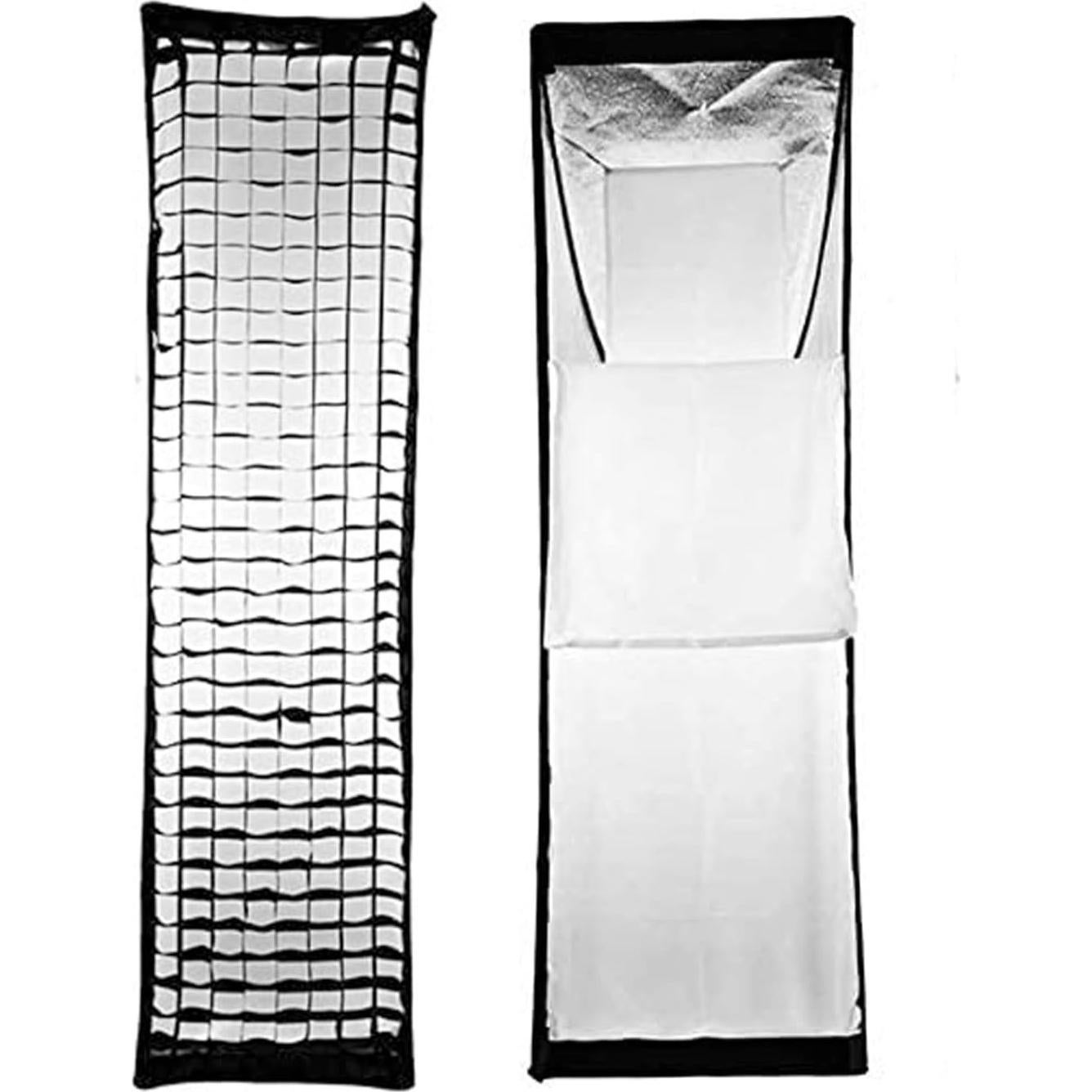 Softbox Godox 30x120cm con Rejilla Panal y Montura Bowens