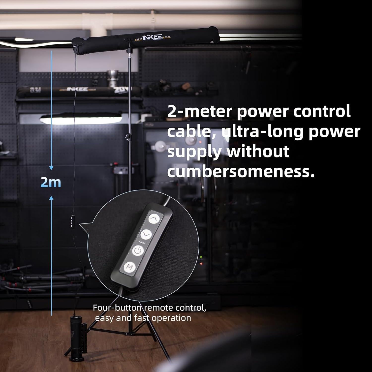 Luz de Tubo LED Inflable INKEE GCA20U 20W Bi-Color 90cm