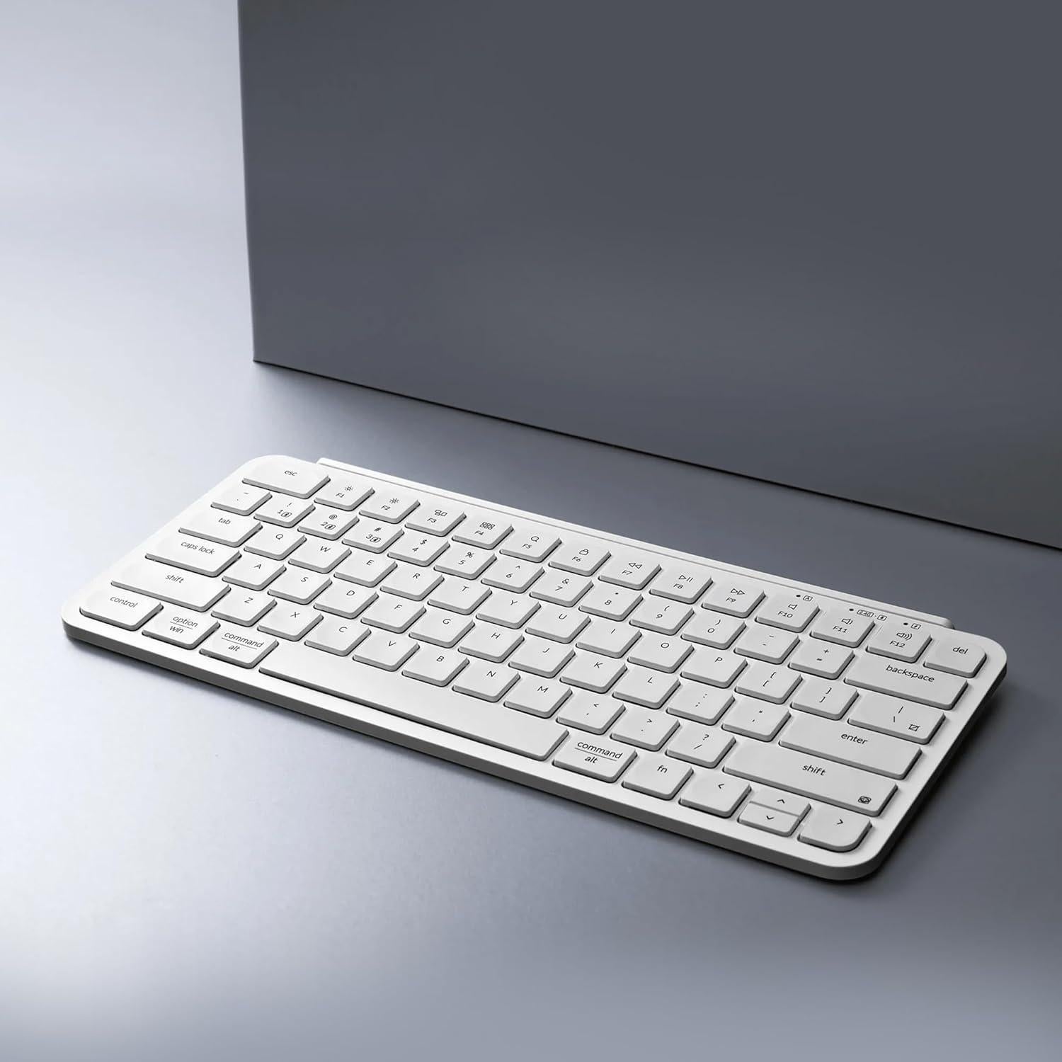 Teclado Inalámbrico Keychron B1 Pro Ultra-Slim Blanco