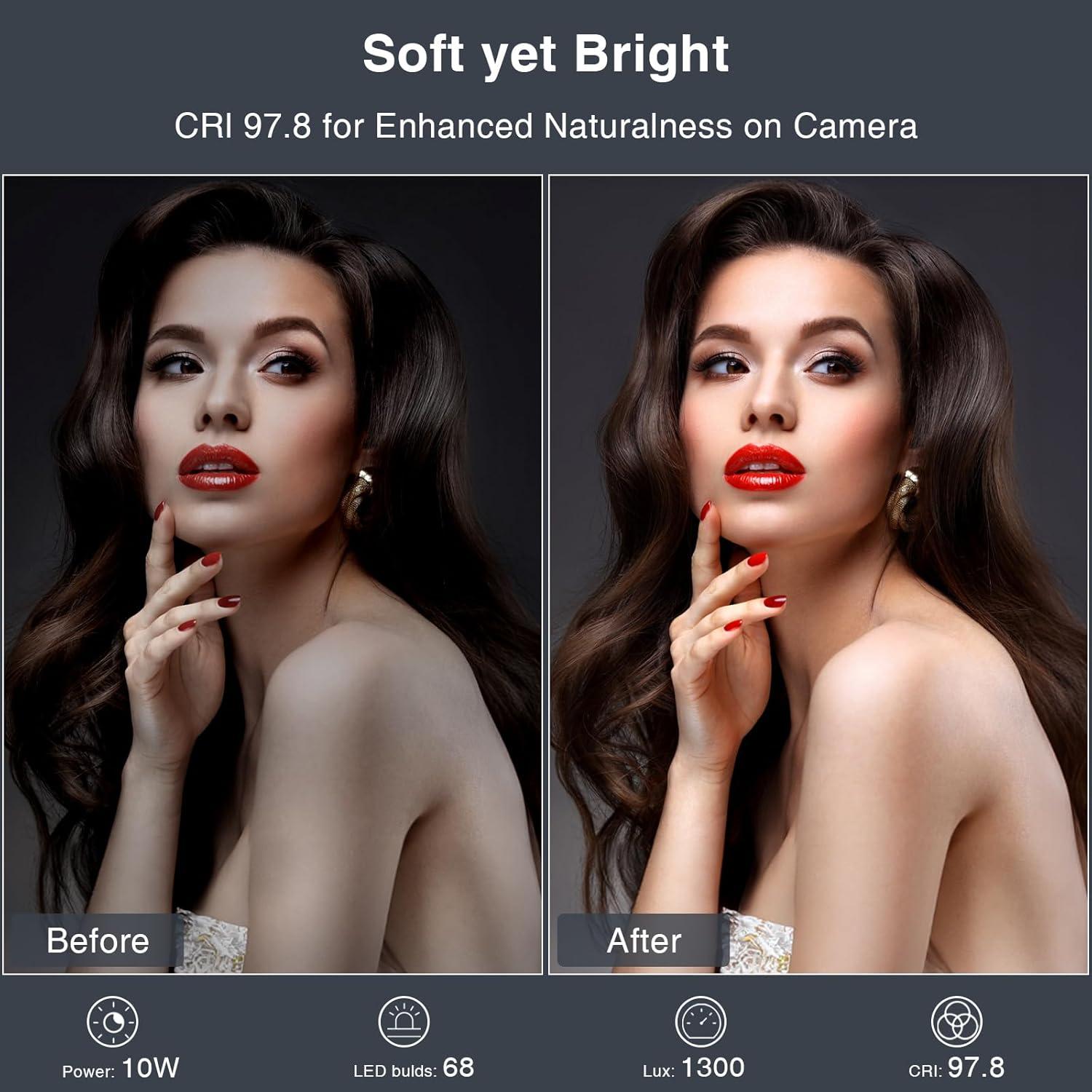 Luz de Conferencia Zoom LitONES 15W con Control Remoto CRI 97.8