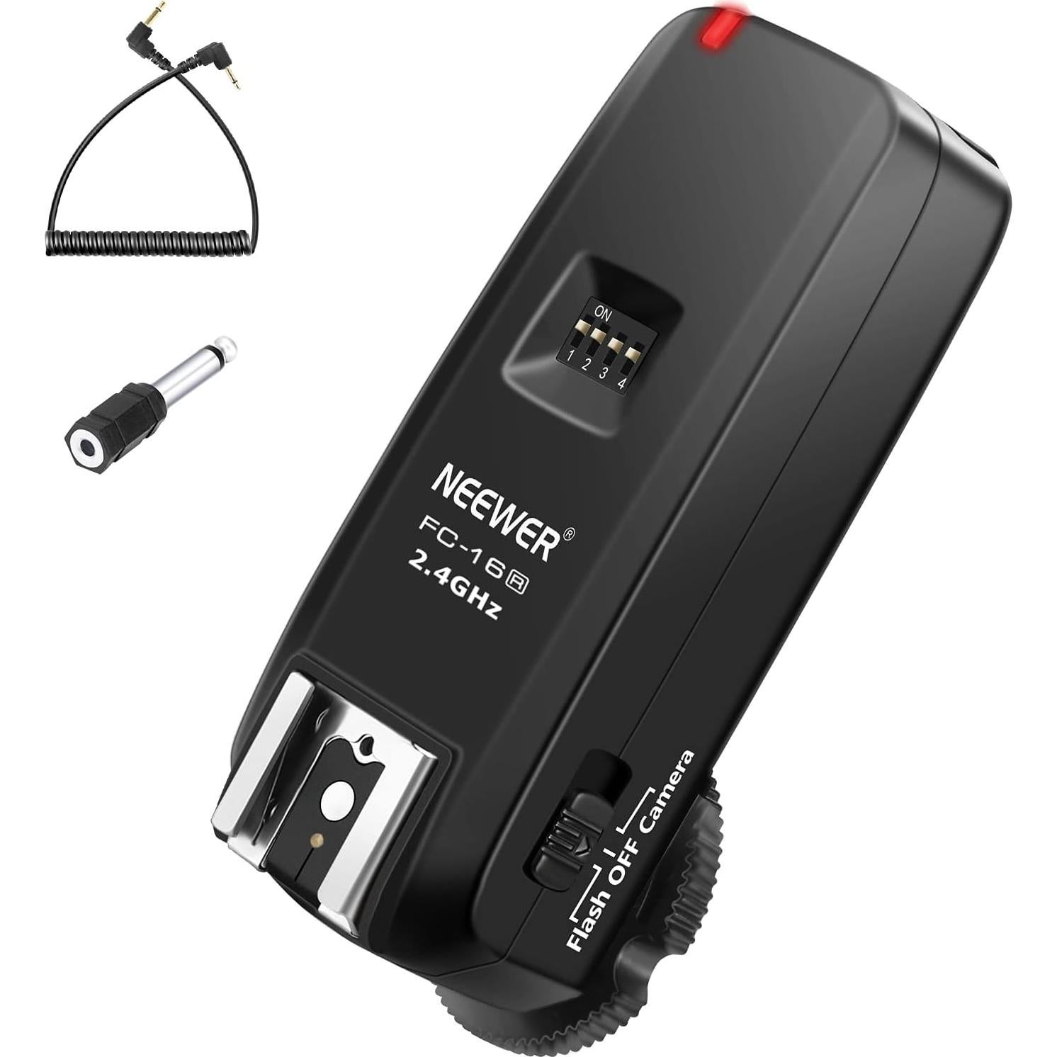 Receptor Inalámbrico Neewer FC-16 para Flash DSLR Canon Nikon
