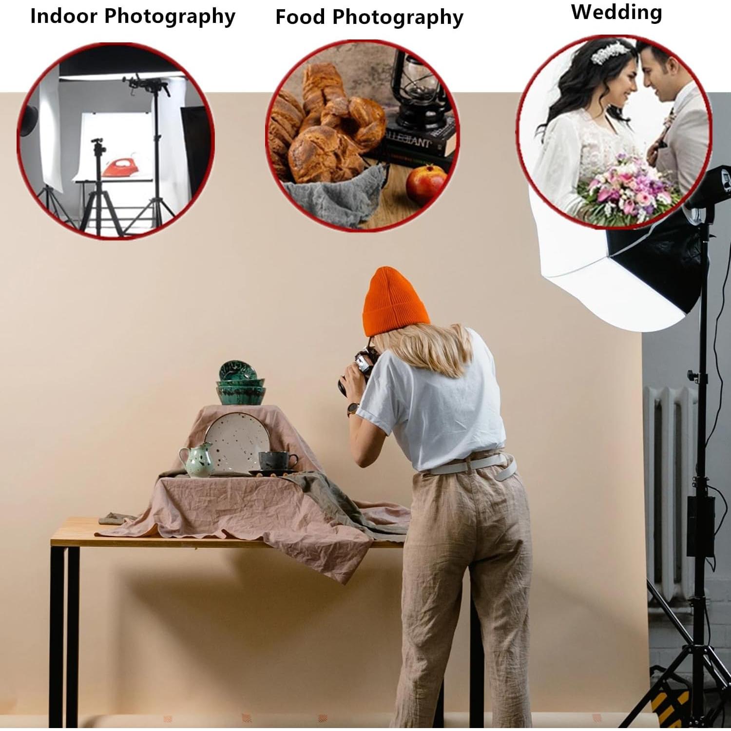 Hoja Difusora de Luz 4x1.5m Nylon Blanco para Fotografía