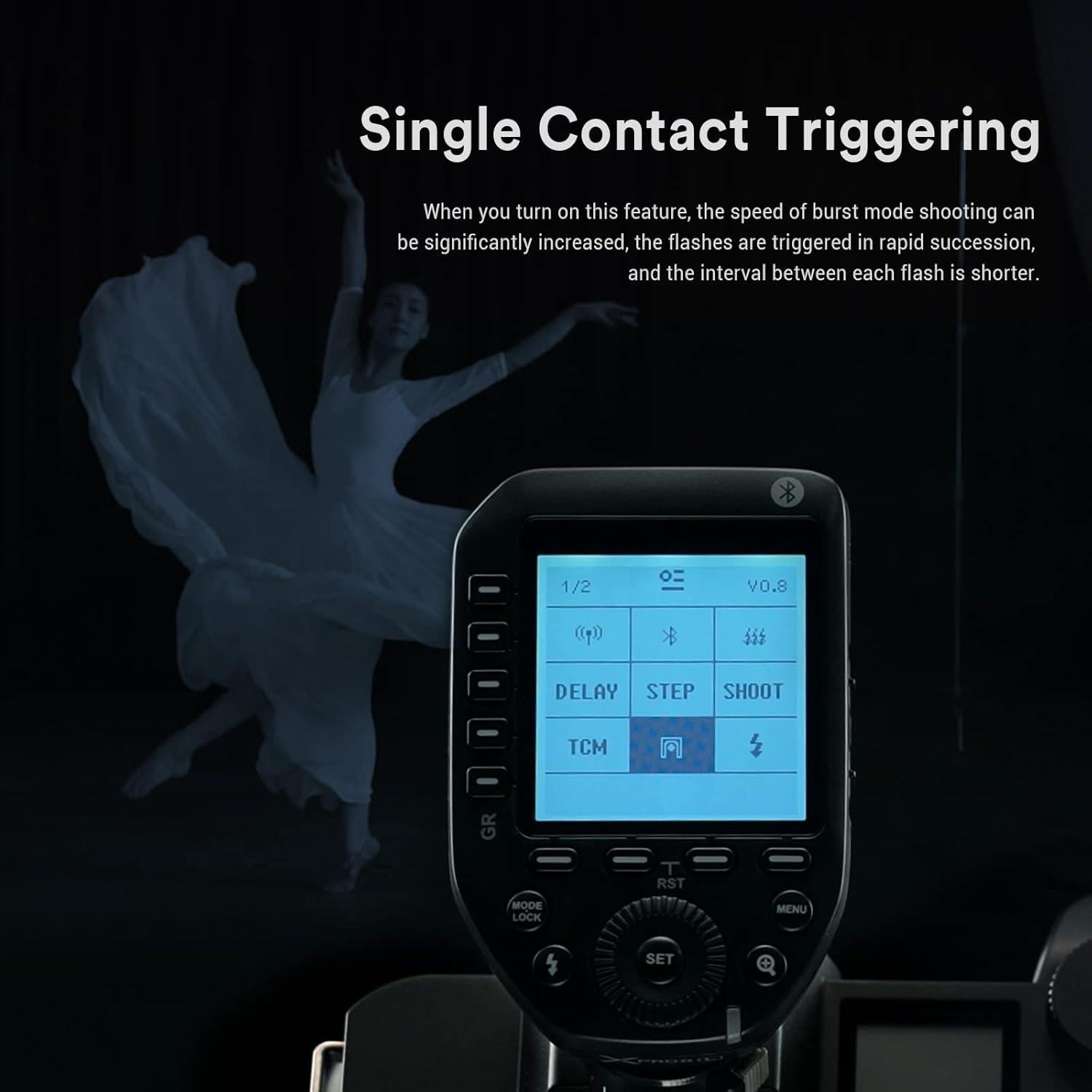 Disparador Inalámbrico Godox XProII-O TTL HSS 1/8000s Bluetooth