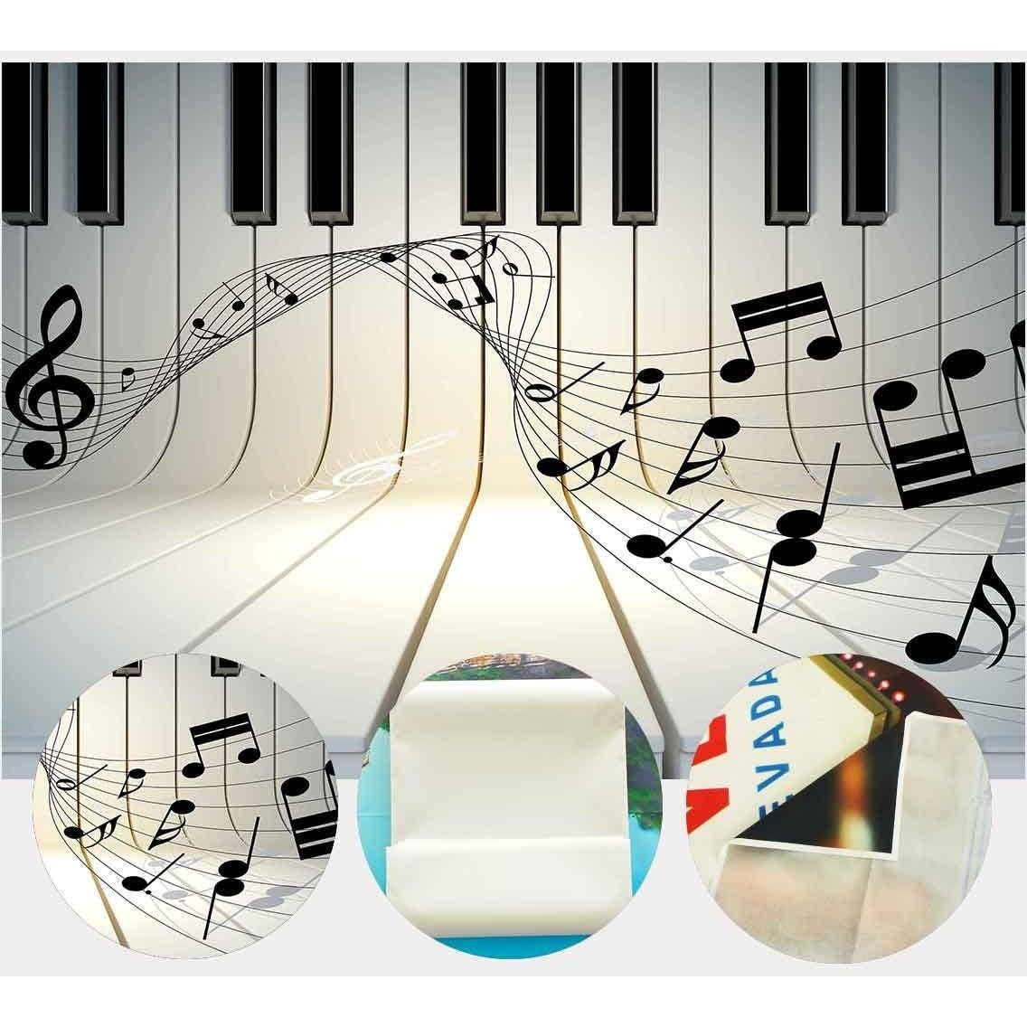 Fondo Fotográfico Vinilo 213x152 cm Musical Piano LYLX436