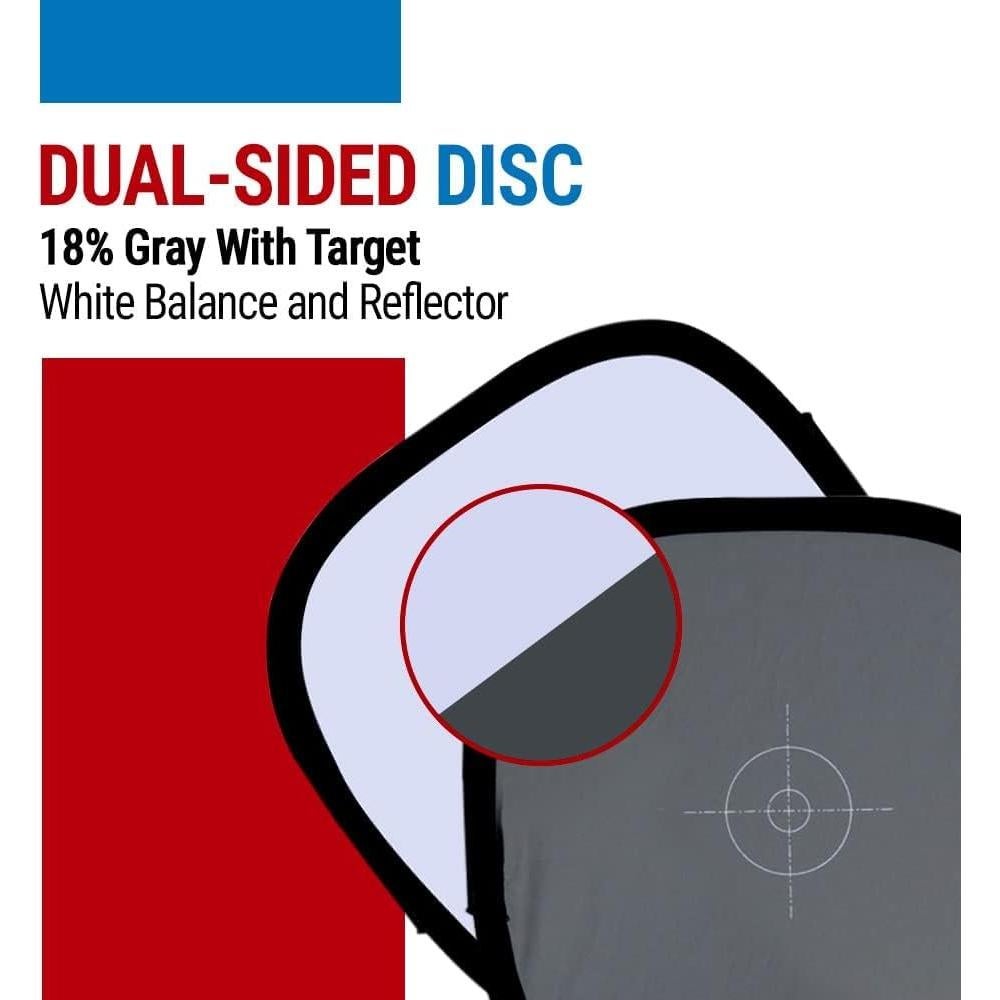 Disco de Balance de Blancos Vidpro WB-24 Doble Cara 60.96 cm