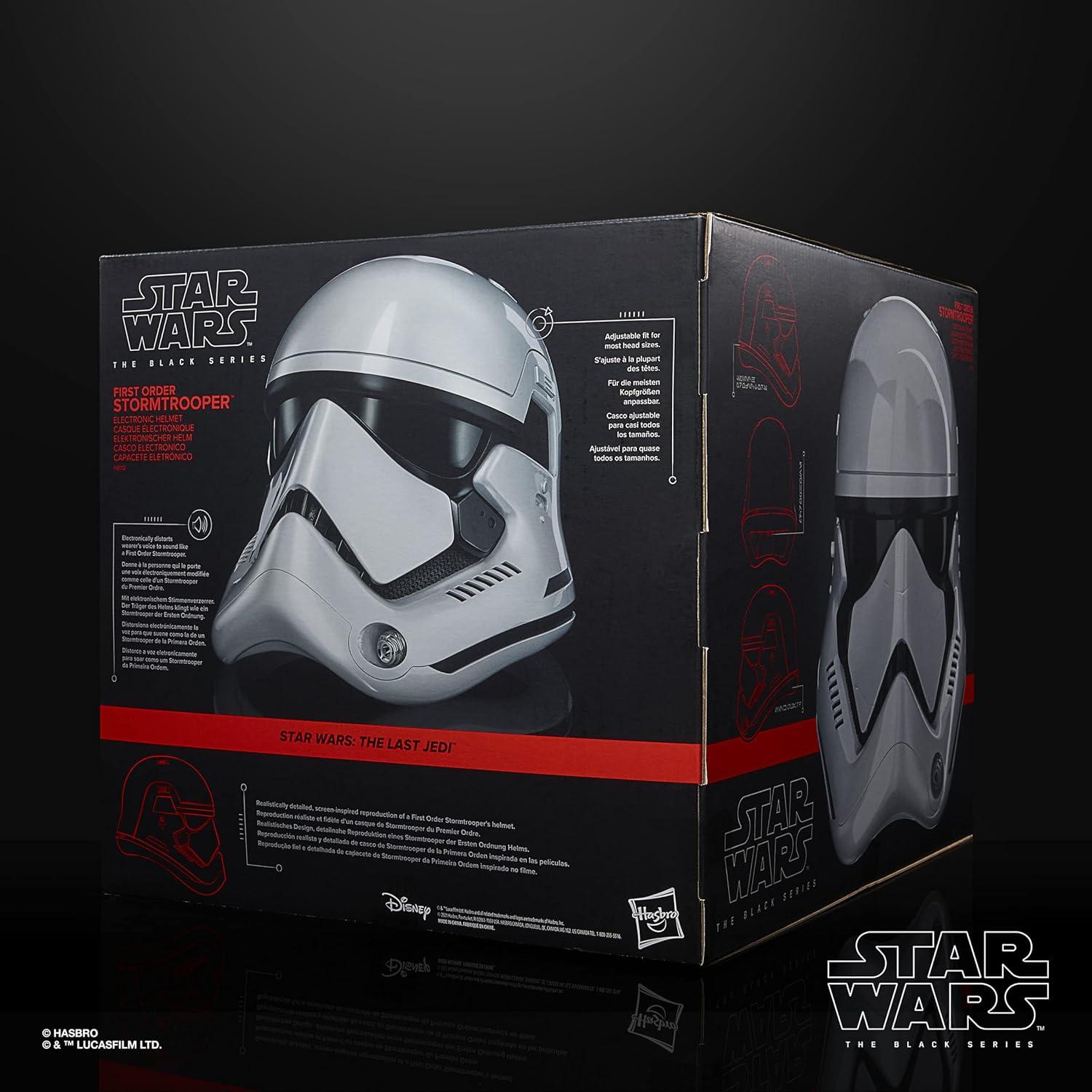 Casco Electrónico Stormtrooper Hasbro 2,49 kg con Voz