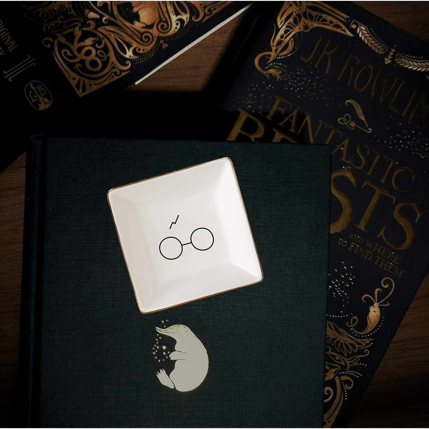 Bandeja de Joyas Simply Charmed Cuadrada 10x10 cm Dorada