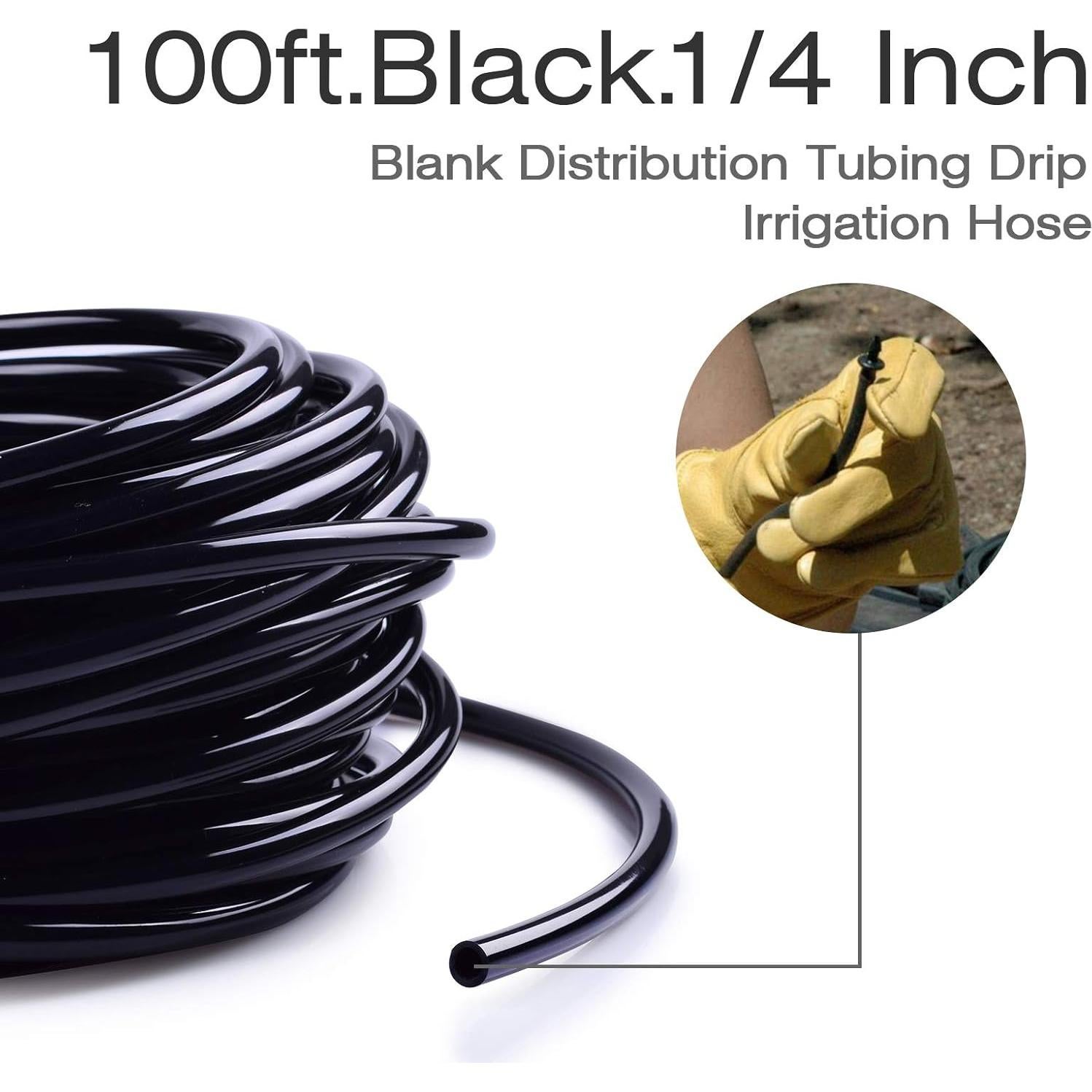 Manguera de Riego por Goteo MIXC 30,48 m Flexible