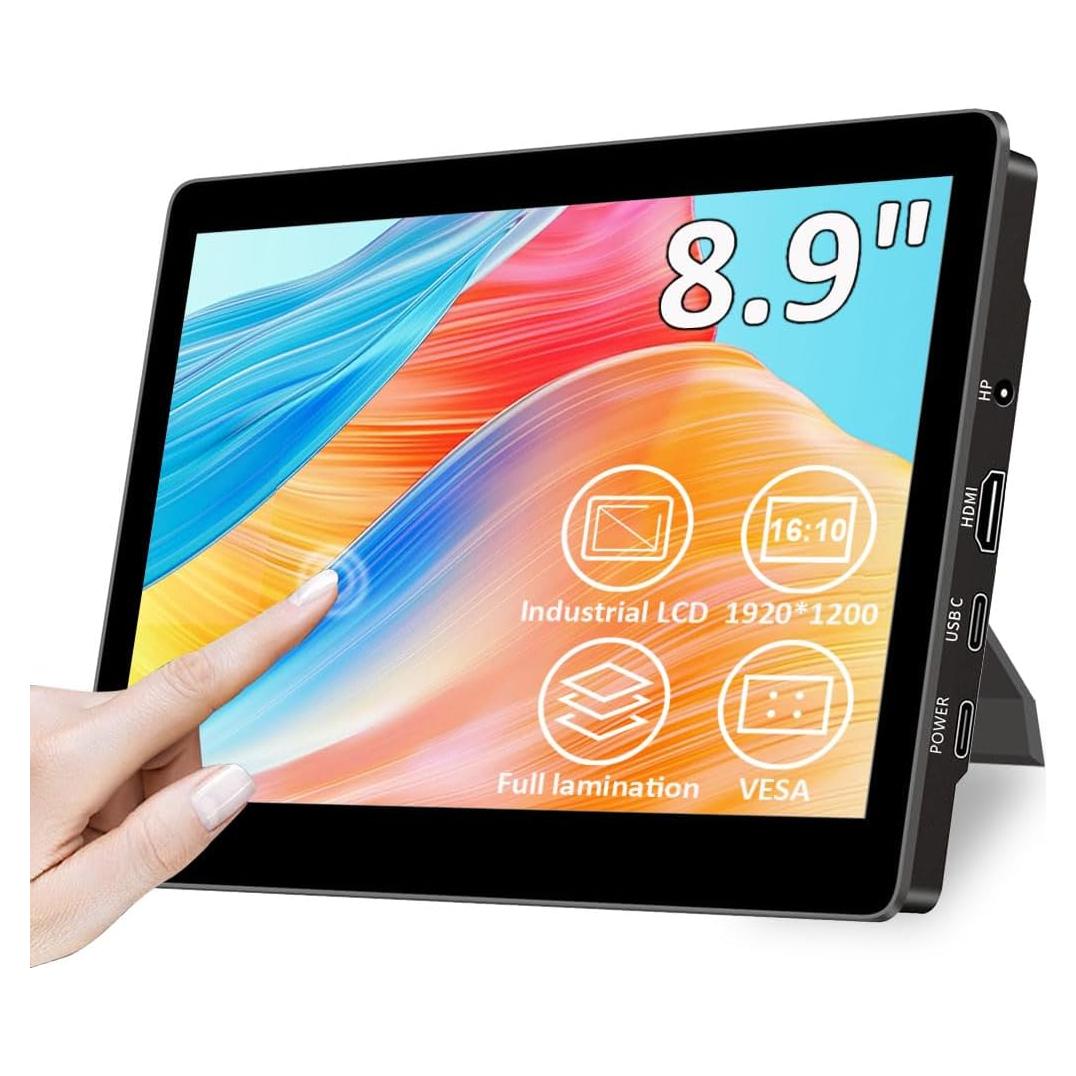 Monitor Táctil Magedok 8.9" FHD 1920x1200 USB-C HDMI
