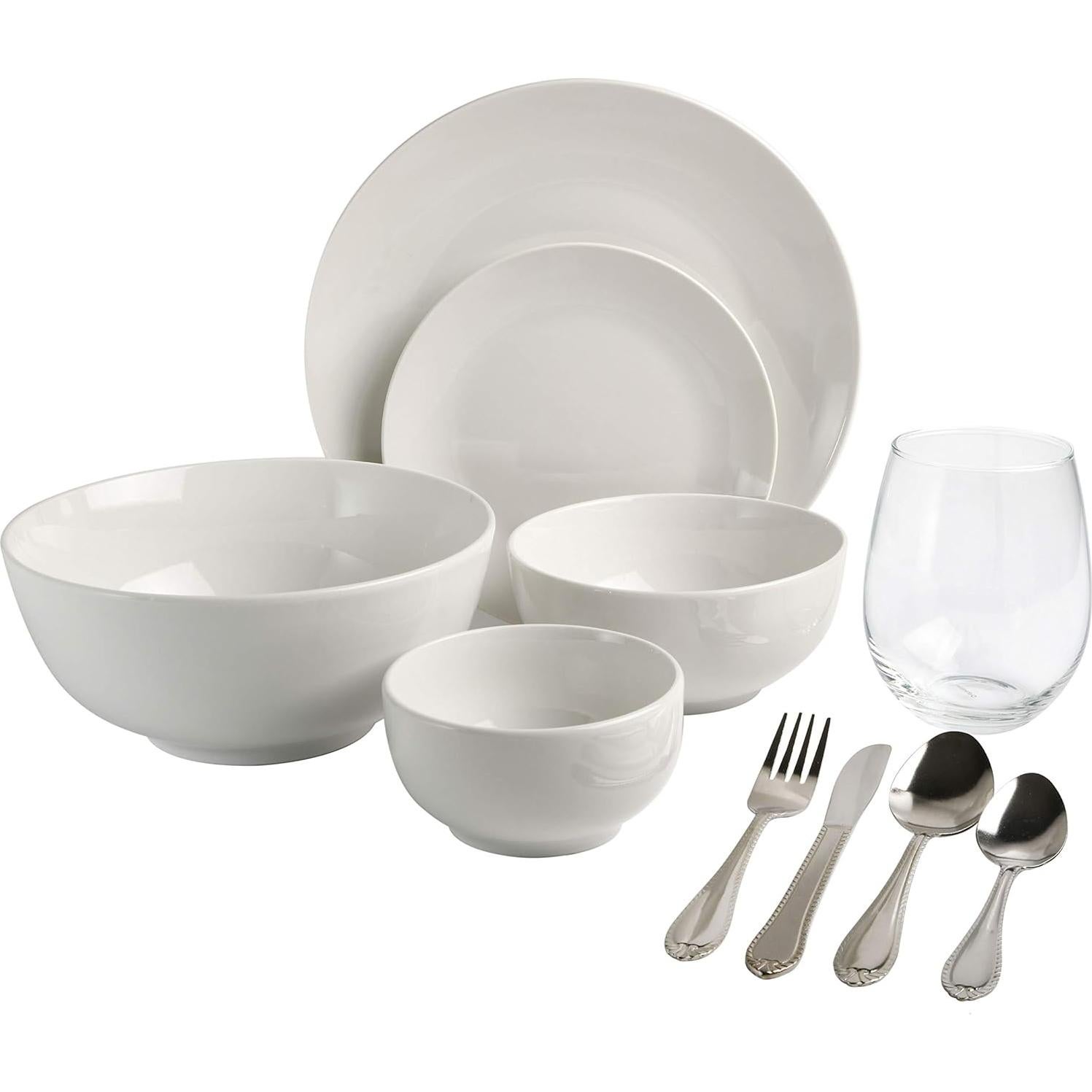 Juego de Vajilla Gibson Home 60 Piezas Servicio para 6