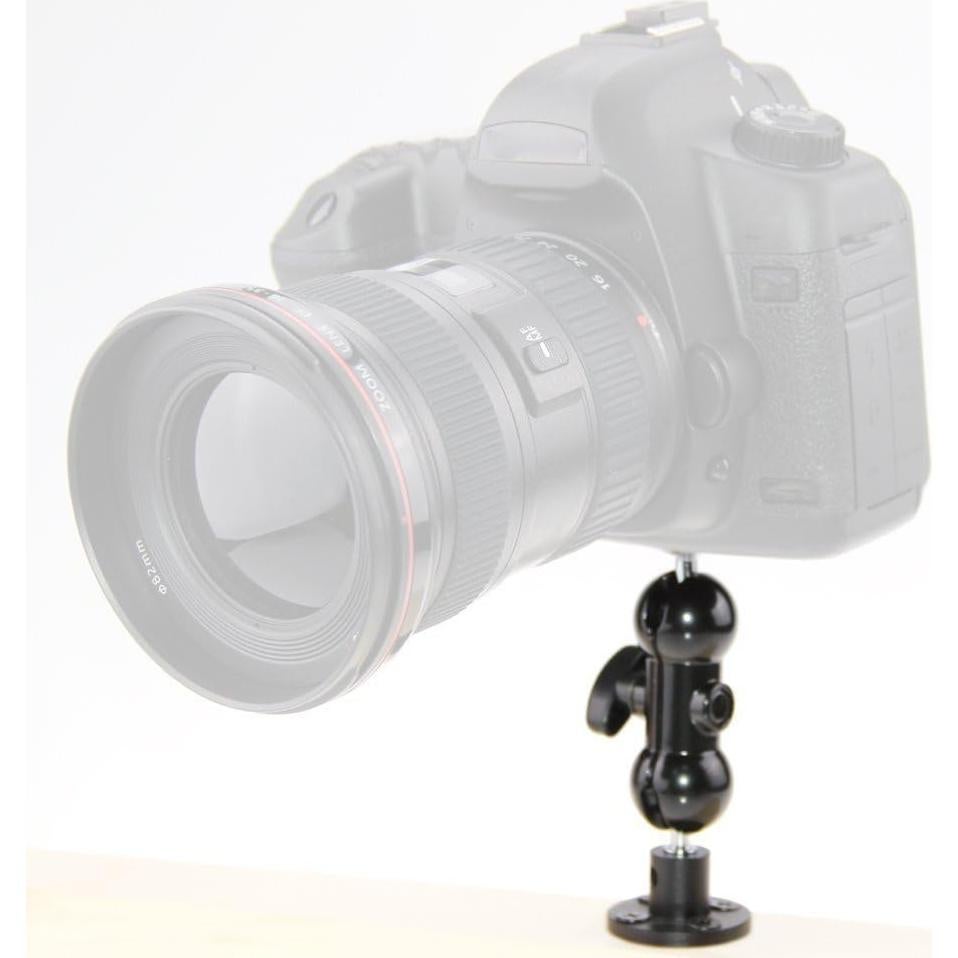 Soporte de Techo CAMVATE para Cámara 1/4" - 360° Negro