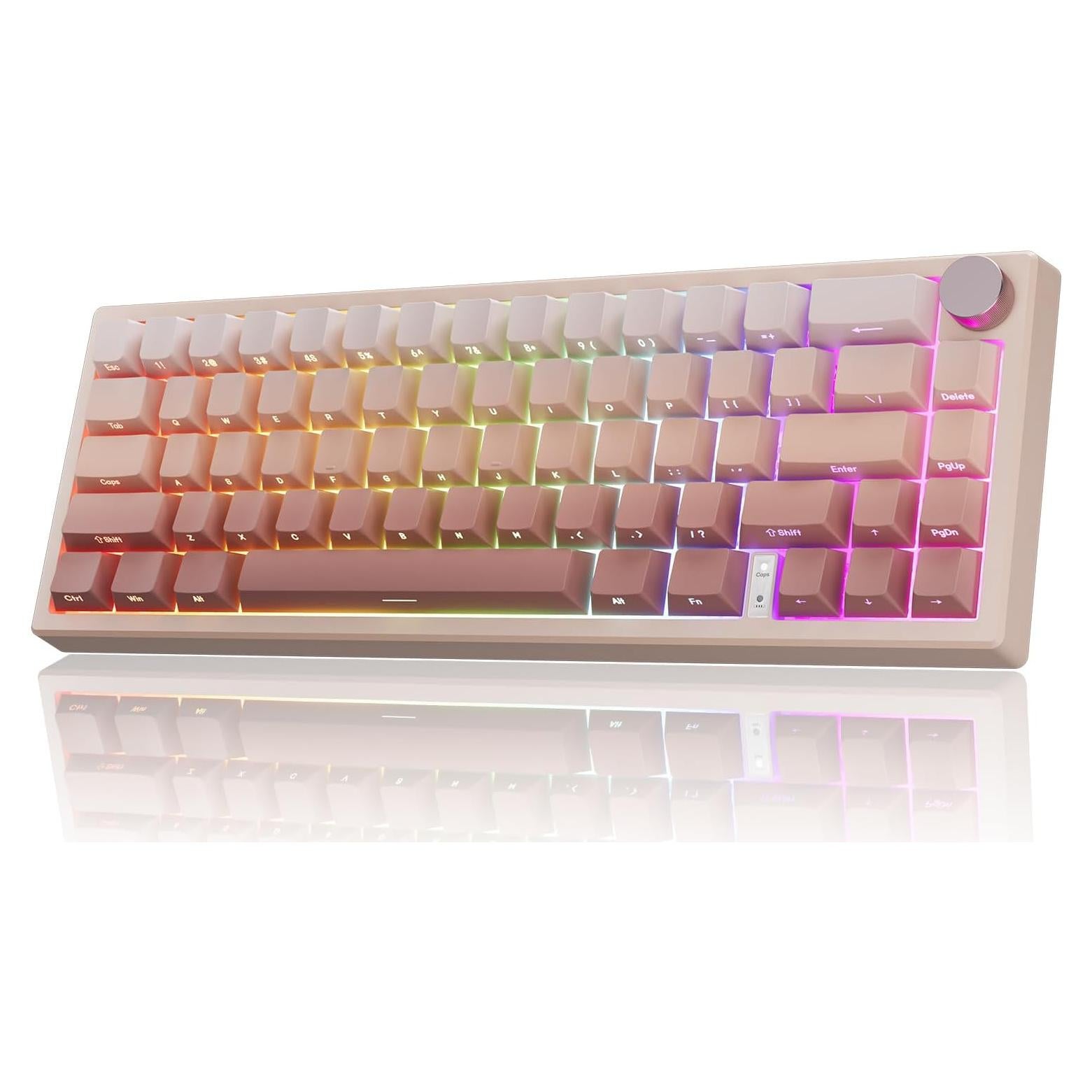 Teclado Mecánico Inalámbrico RisoPhy 60% con Retroiluminación