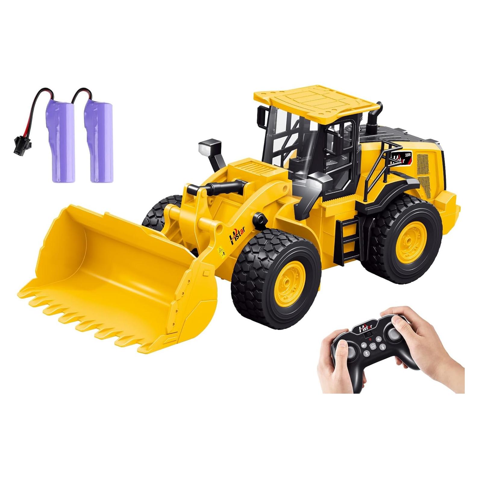 Cargador de Ruedas RC KIDDITOY 1:18 Todo Terreno Sonido Luz