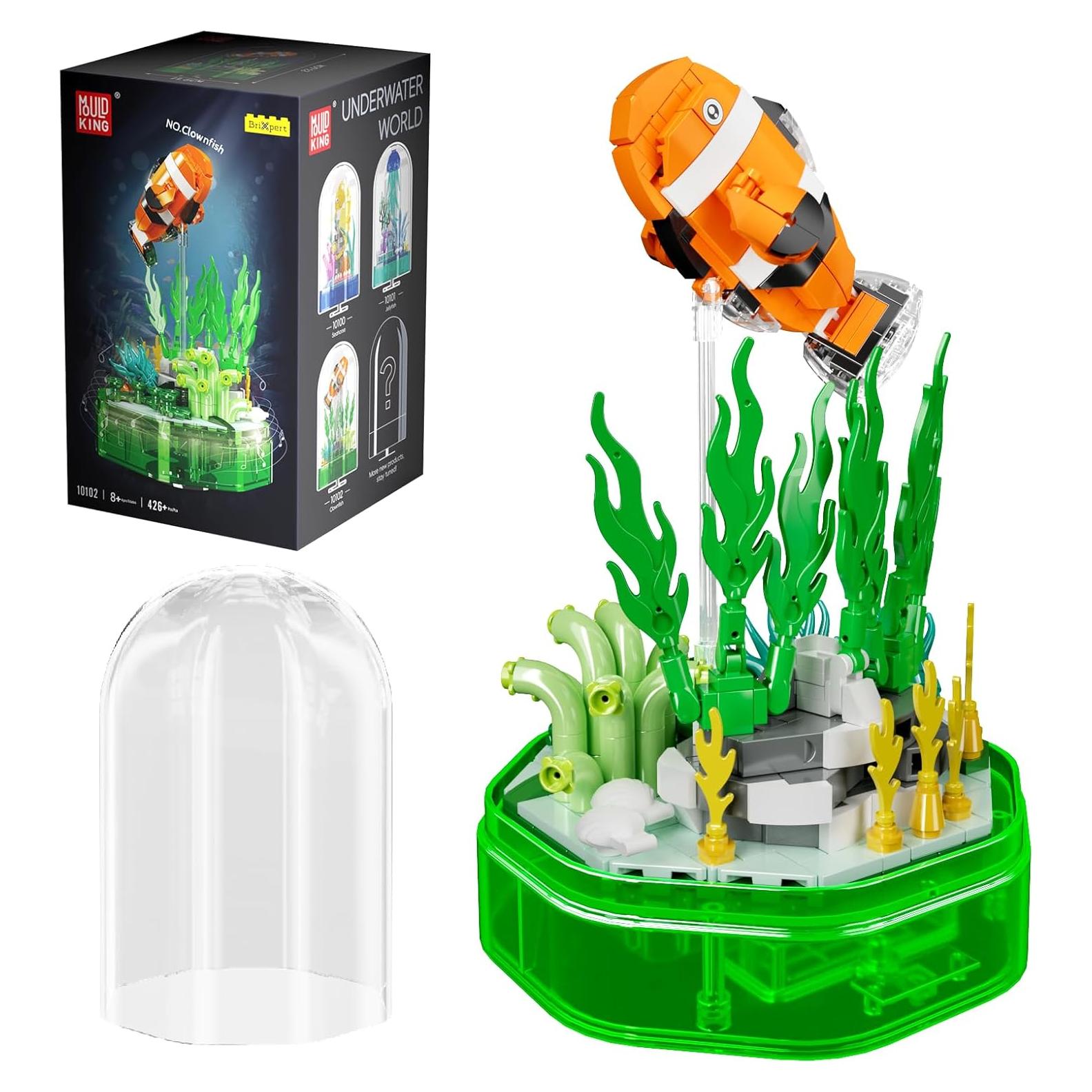 Juegos de Construcción Pez Payaso 426 Piezas STEM con Luces