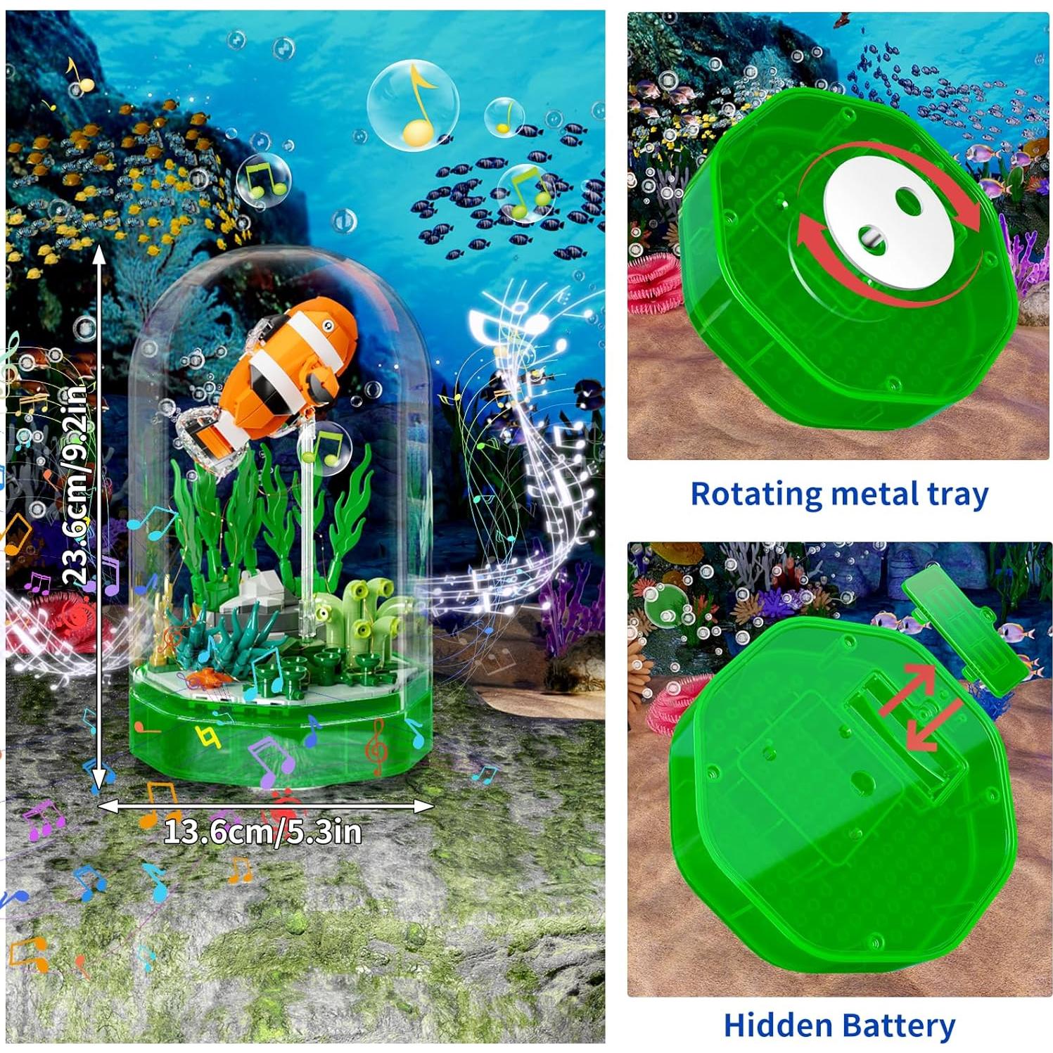 Juegos de Construcción Pez Payaso 426 Piezas STEM con Luces