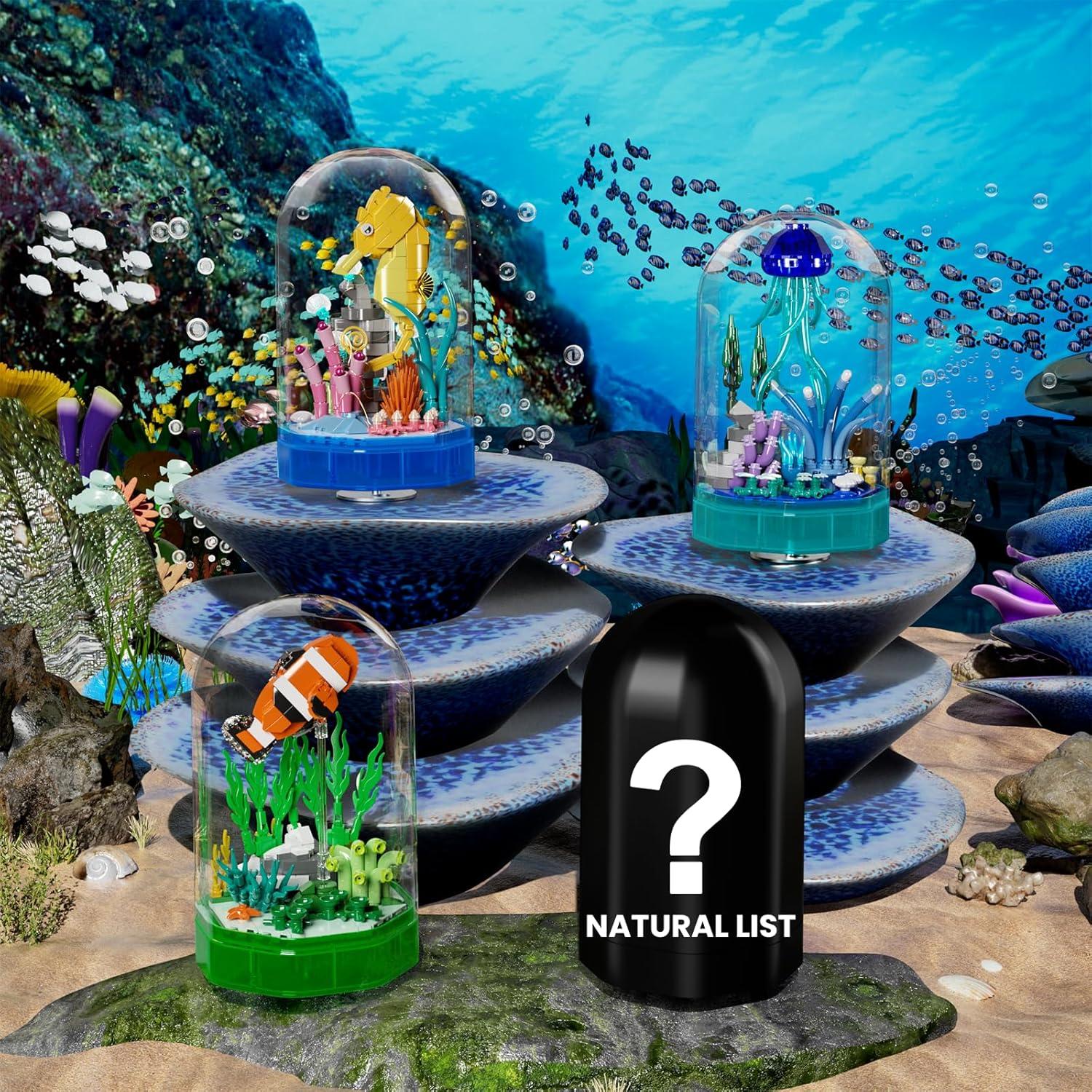 Juegos de Construcción Pez Payaso 426 Piezas STEM con Luces