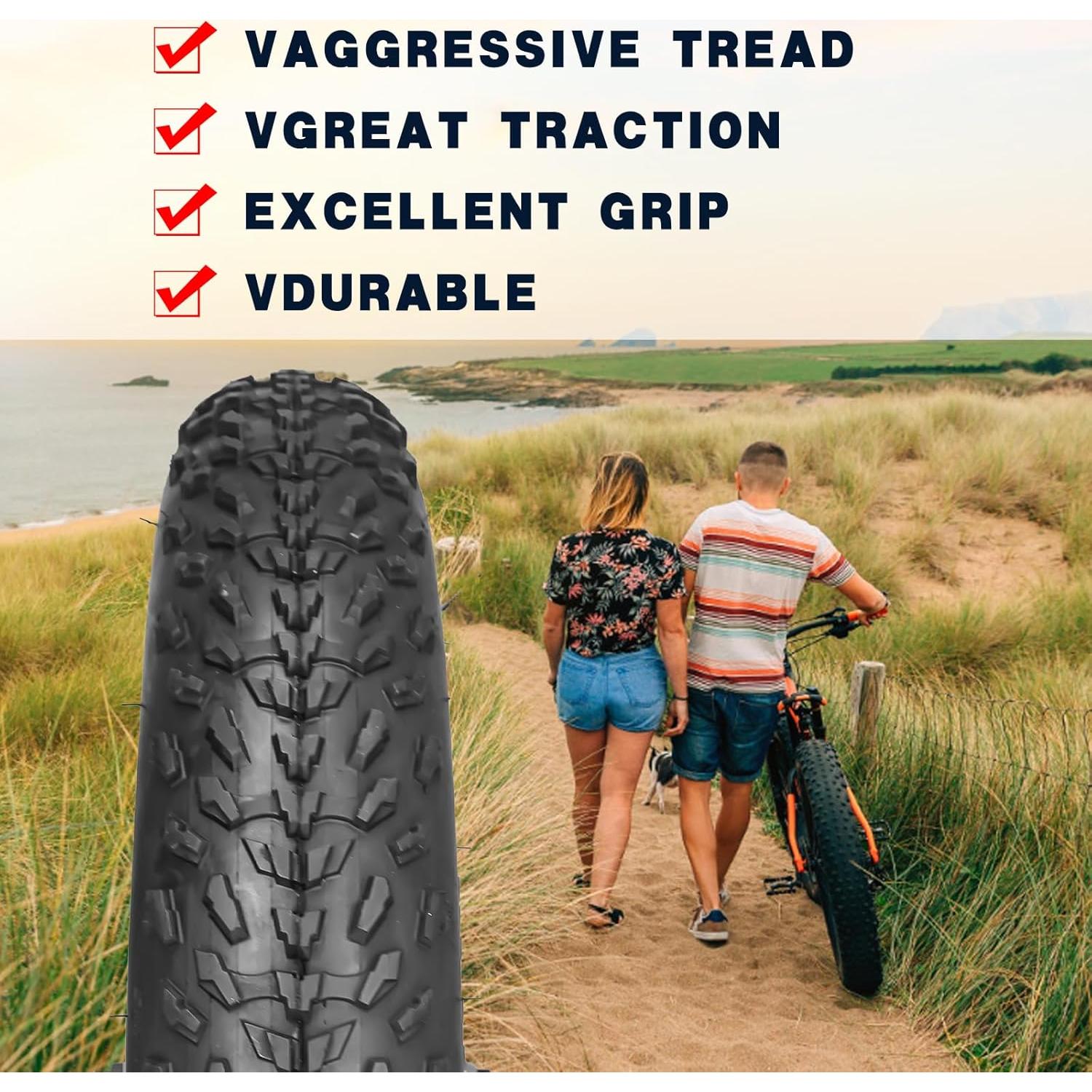 Neumático Fat 20x4.0 SIMEIQI Plegable para E-Bike