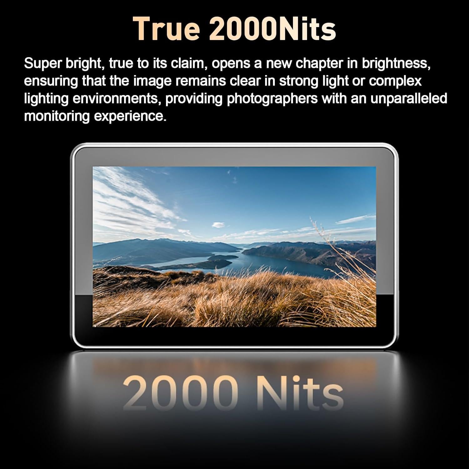 Monitor de Campo VILTROX DC-X3 6" 4K 2000 Nits Táctil