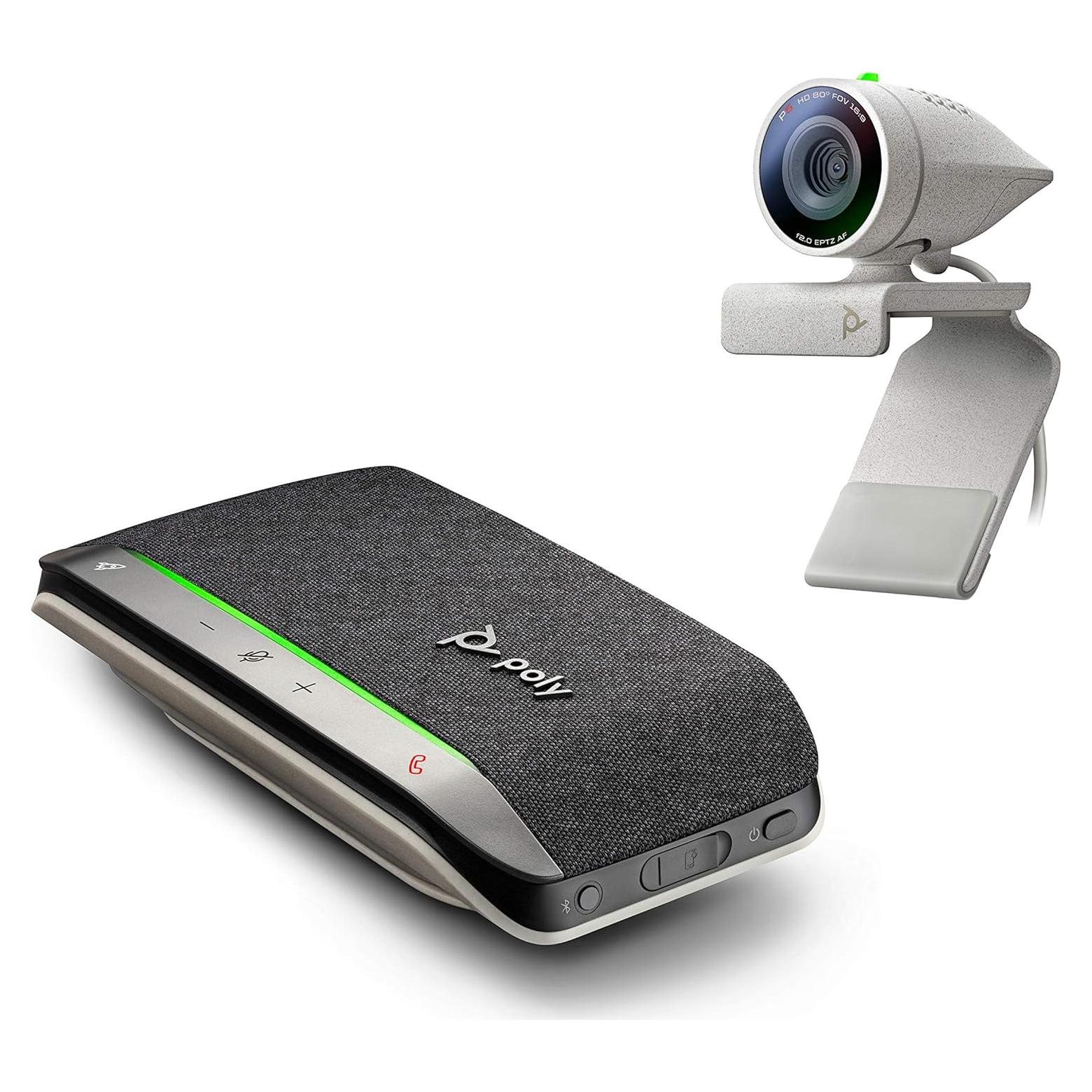 Cámara Web Plantronics Poly Studio P5 1080p HD + Altavoz Sync 20+