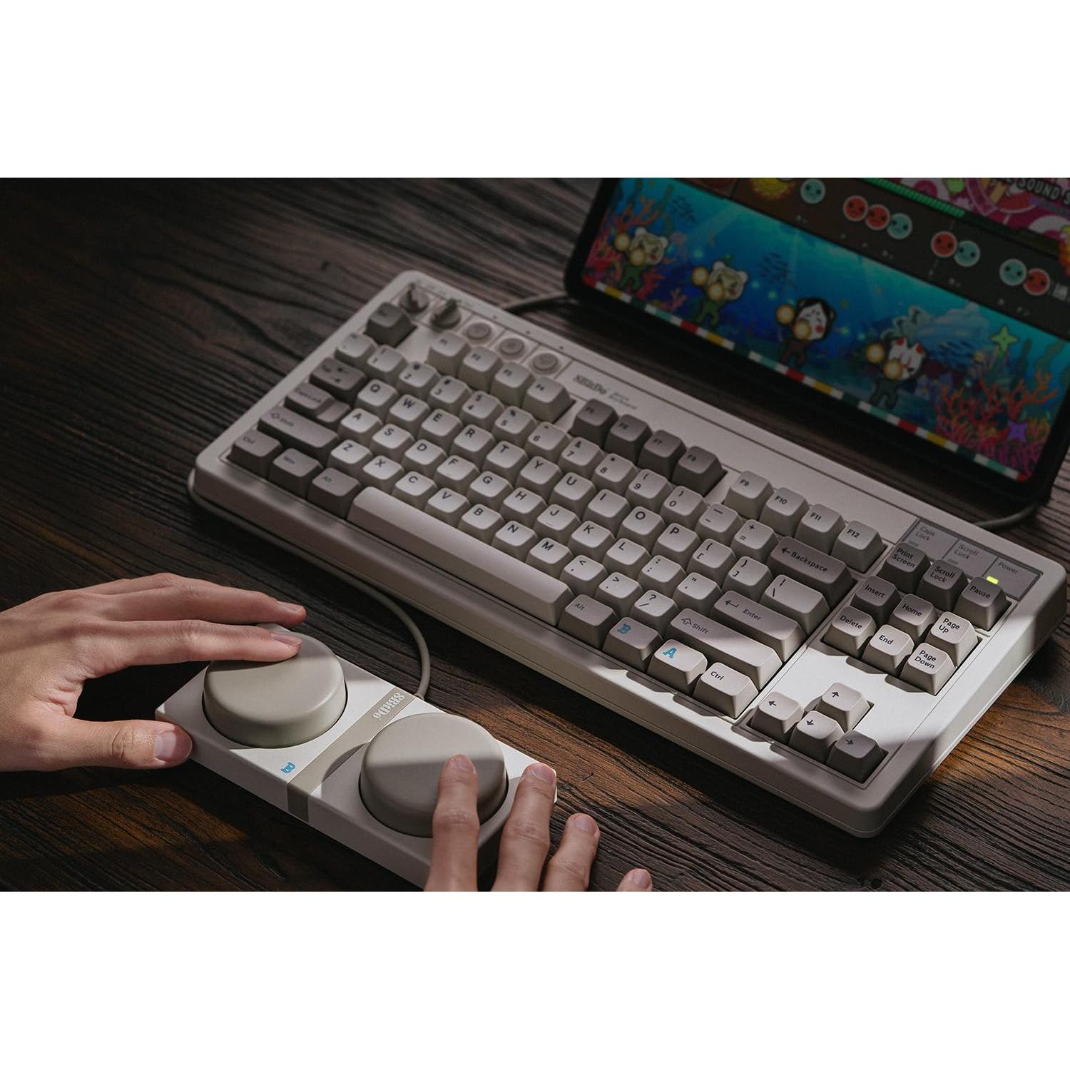 Teclado Mecánico 8BitDo Edición M Bluetooth USB-C 87 Teclas
