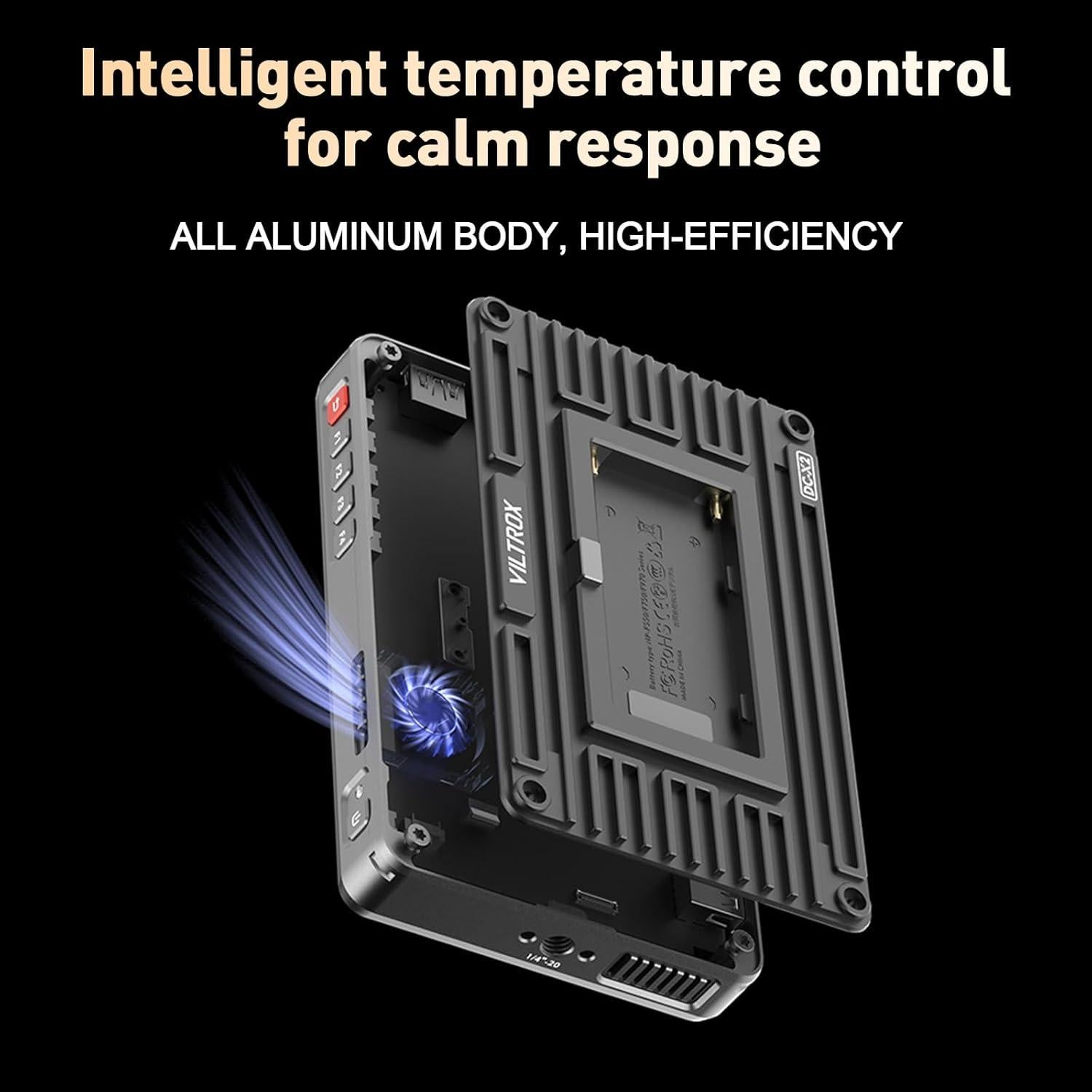 Monitor de Campo VILTROX DC-X2 6" 4K 2000 Nits Táctil