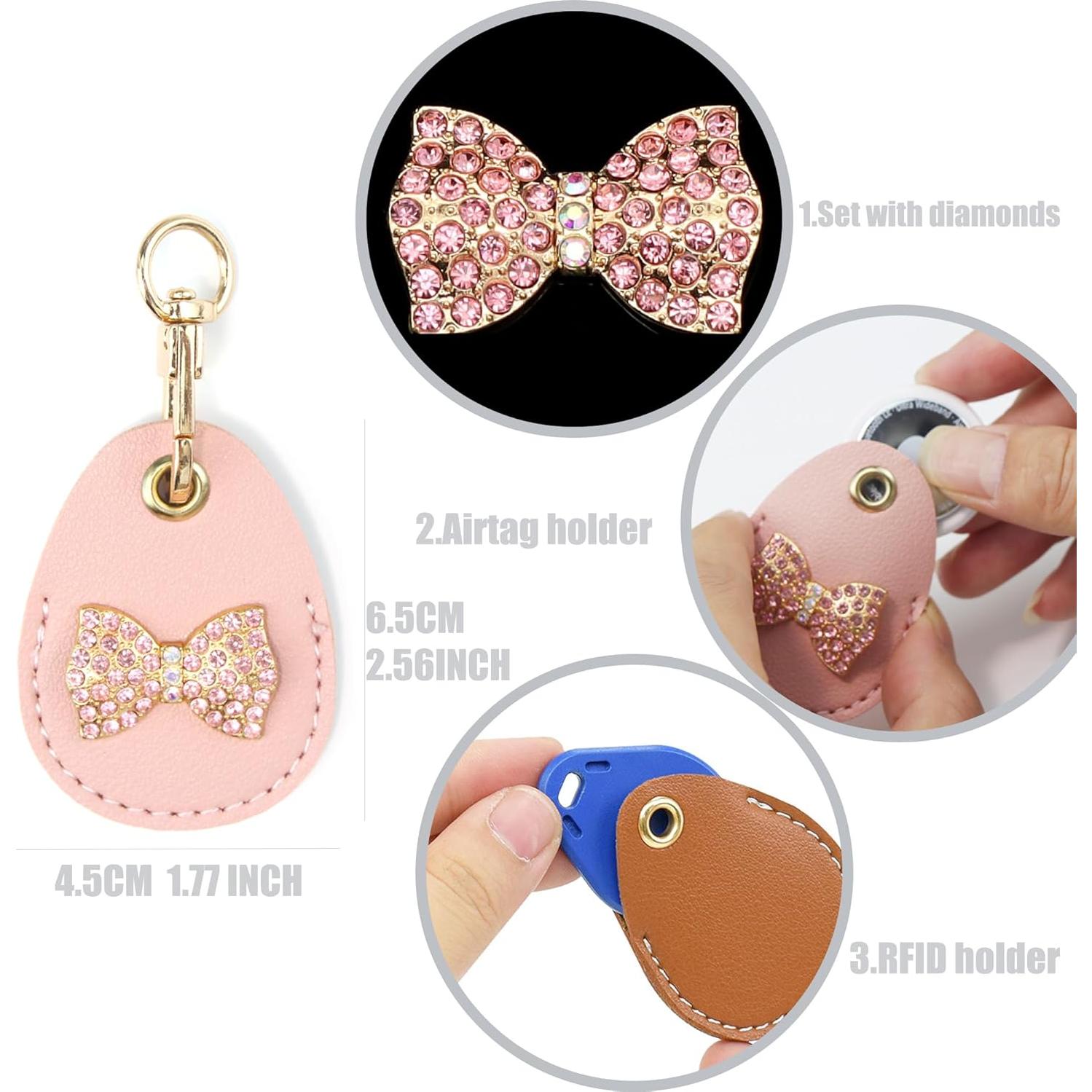 Cubierta de llavero TPU y cuero Rayslesan para Toyota 4 botones