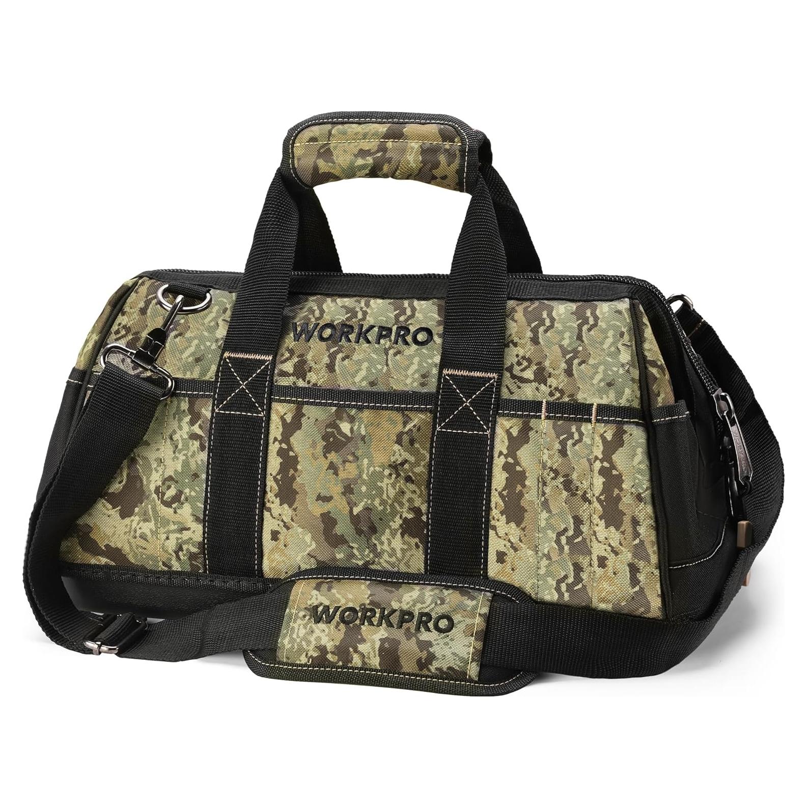 Bolsa de Herramientas Workpro 40 cm Impermeable Camo