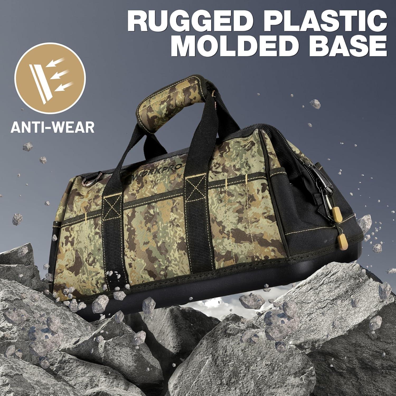 Bolsa de Herramientas Workpro 40 cm Impermeable Camo