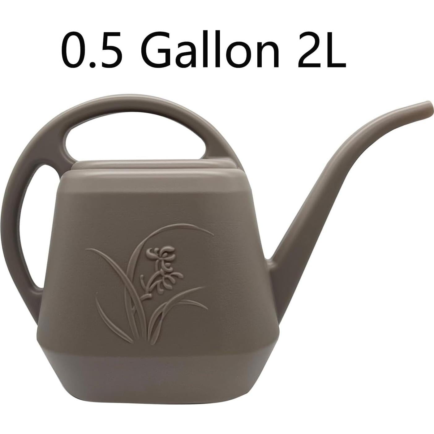 Regadera TTAOE GN 1.89L con Pico Largo para Jardín