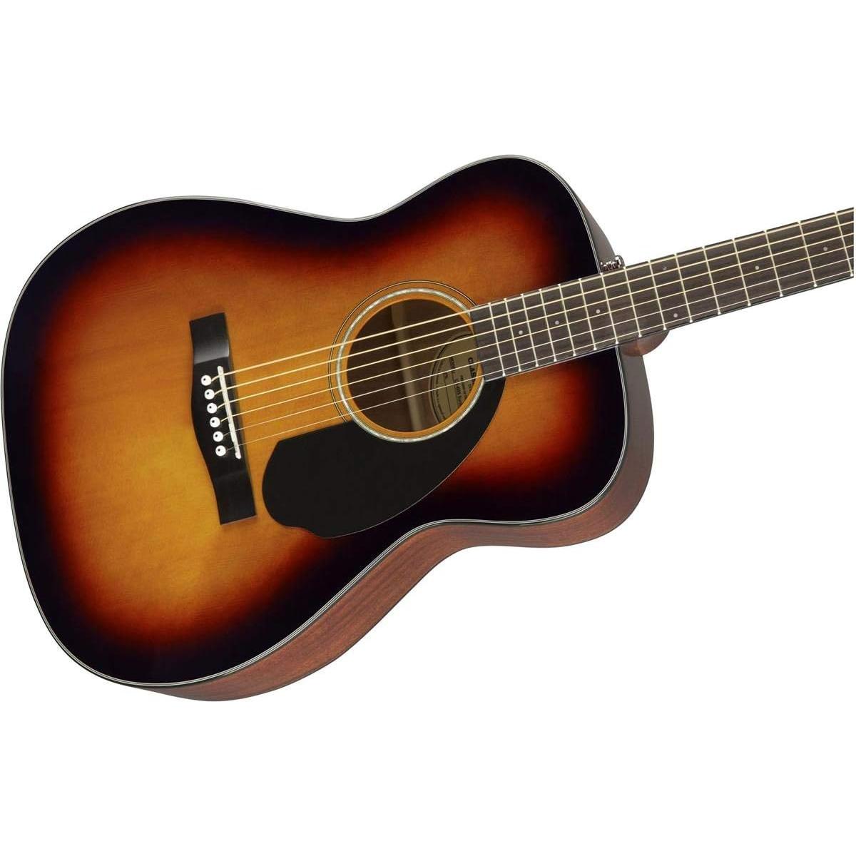 Guitarra Acústica Fender CC-60S Concert Sunburst 3 Colores